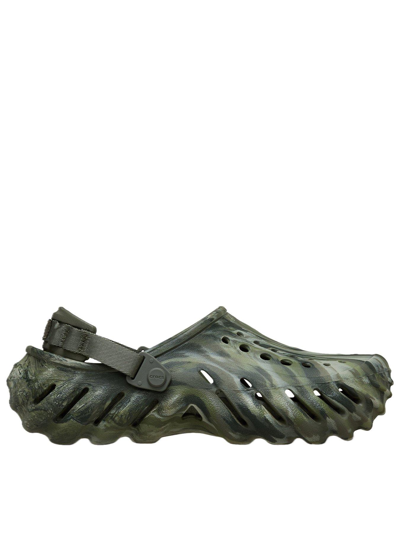  image of crocs-mens-echo-marbled-clog-sandal