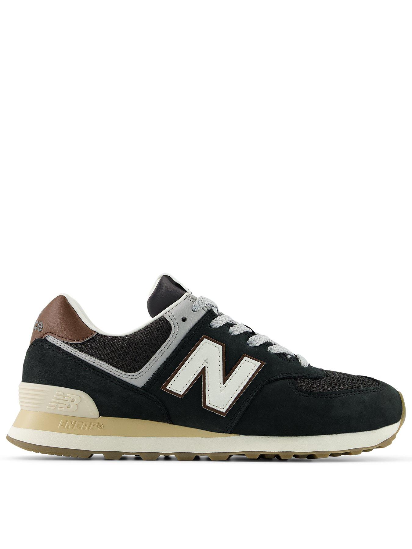  image of new-balance-unisex-574-trainer-black