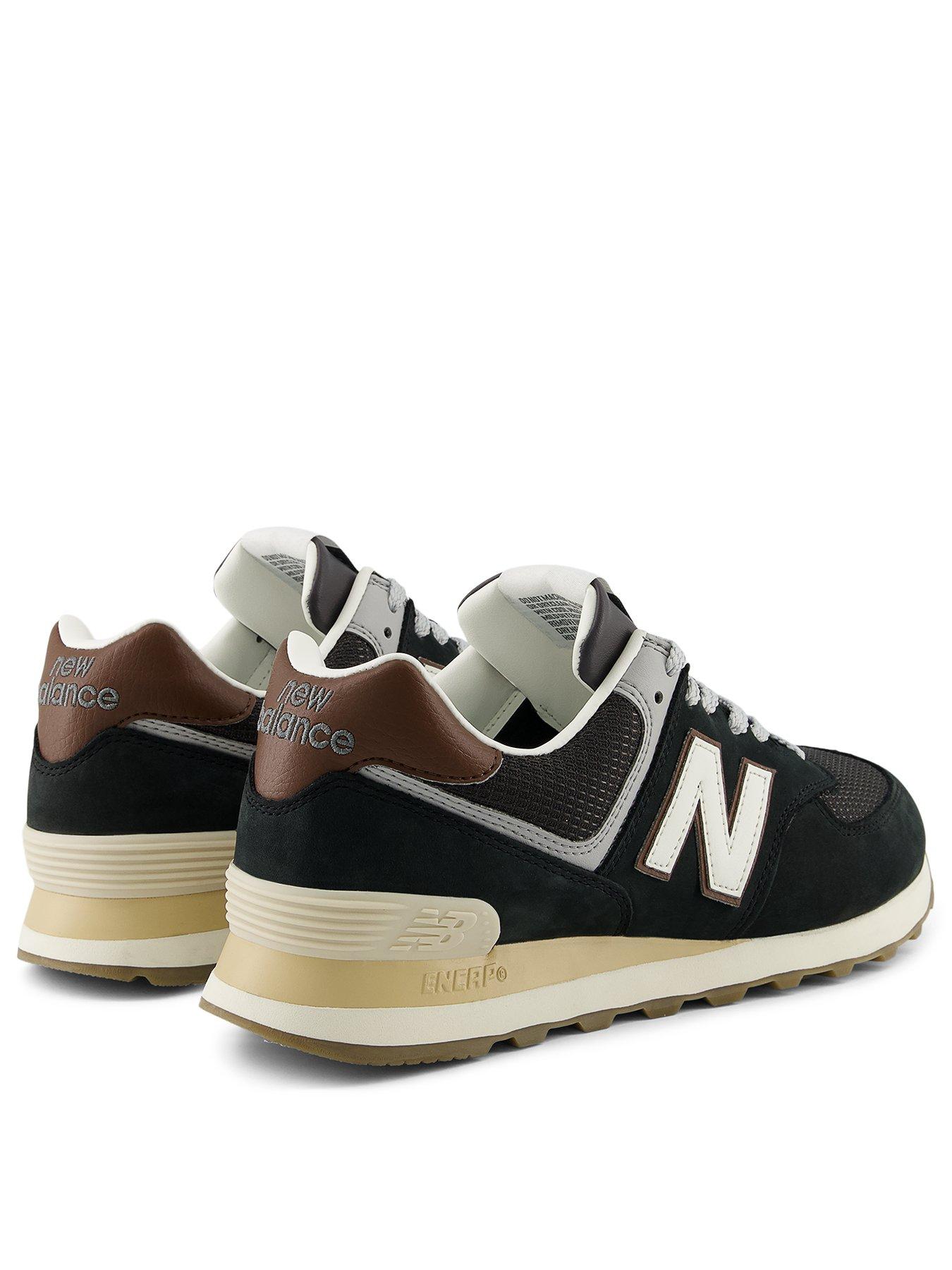  image of new-balance-unisex-574-trainer-black