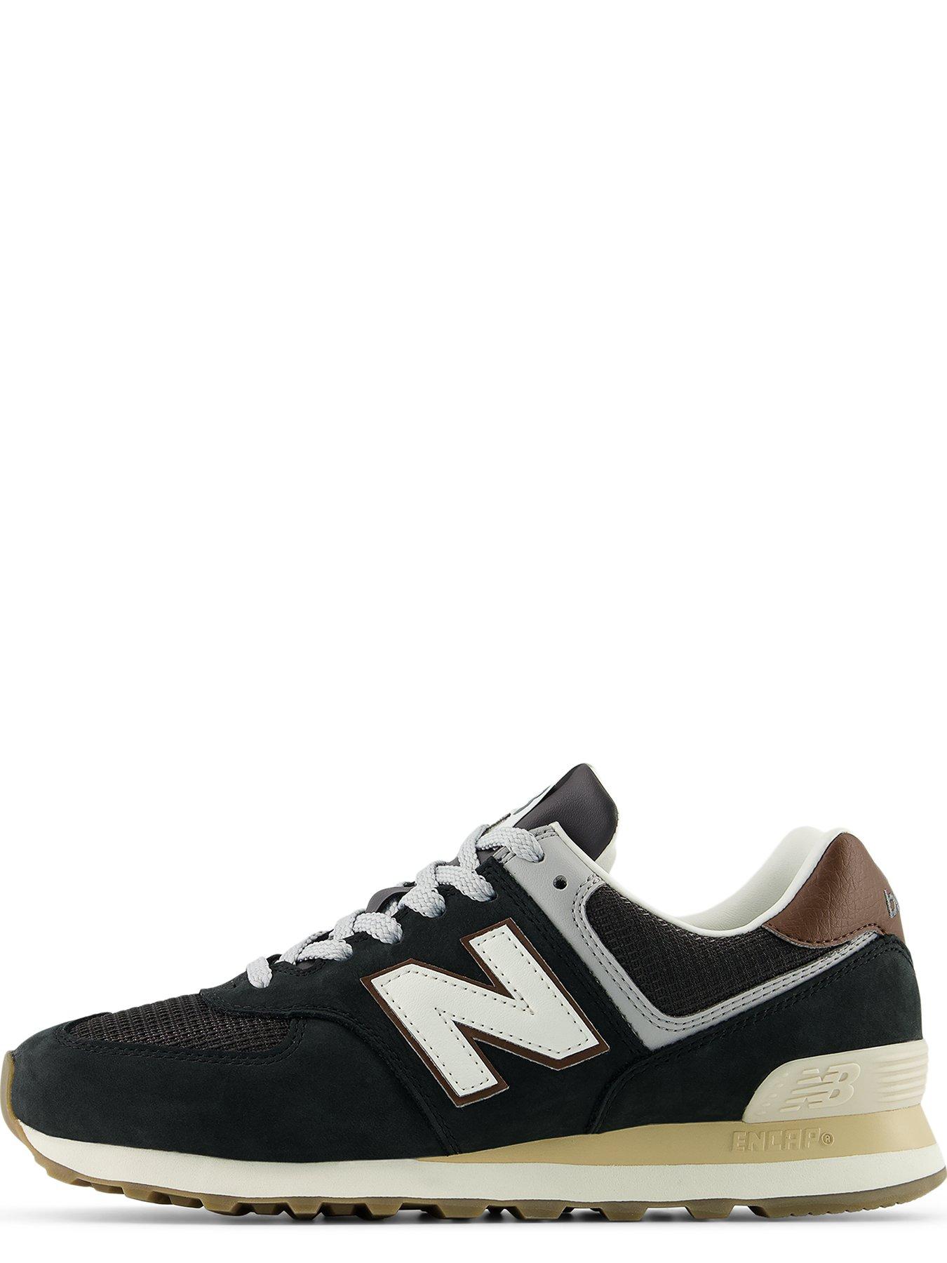  image of new-balance-unisex-574-trainer-black