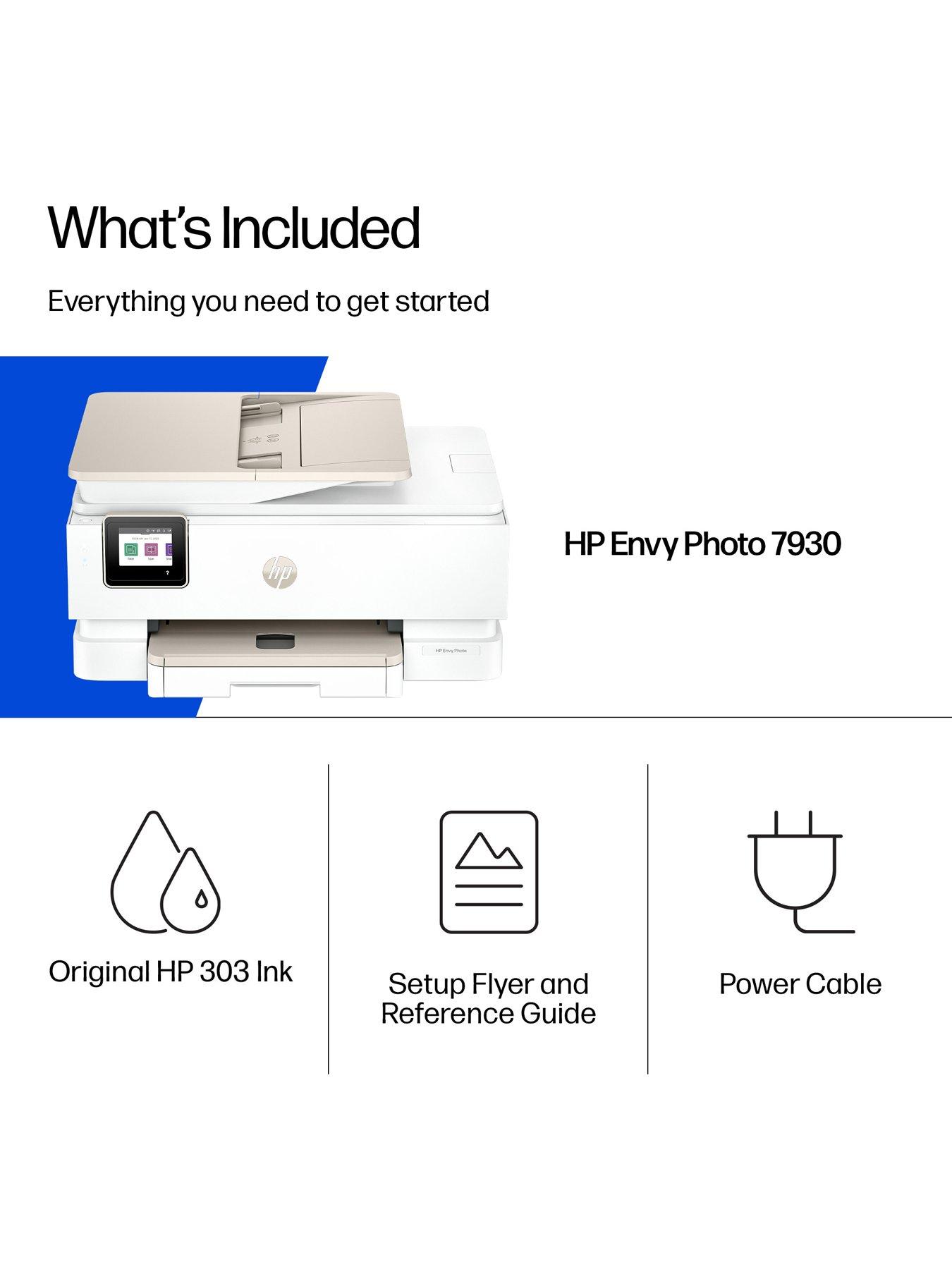 Image 7 of 8 of HP Envy Photo 7930 All-in-One Colour Printer with 3 months free Instant Ink