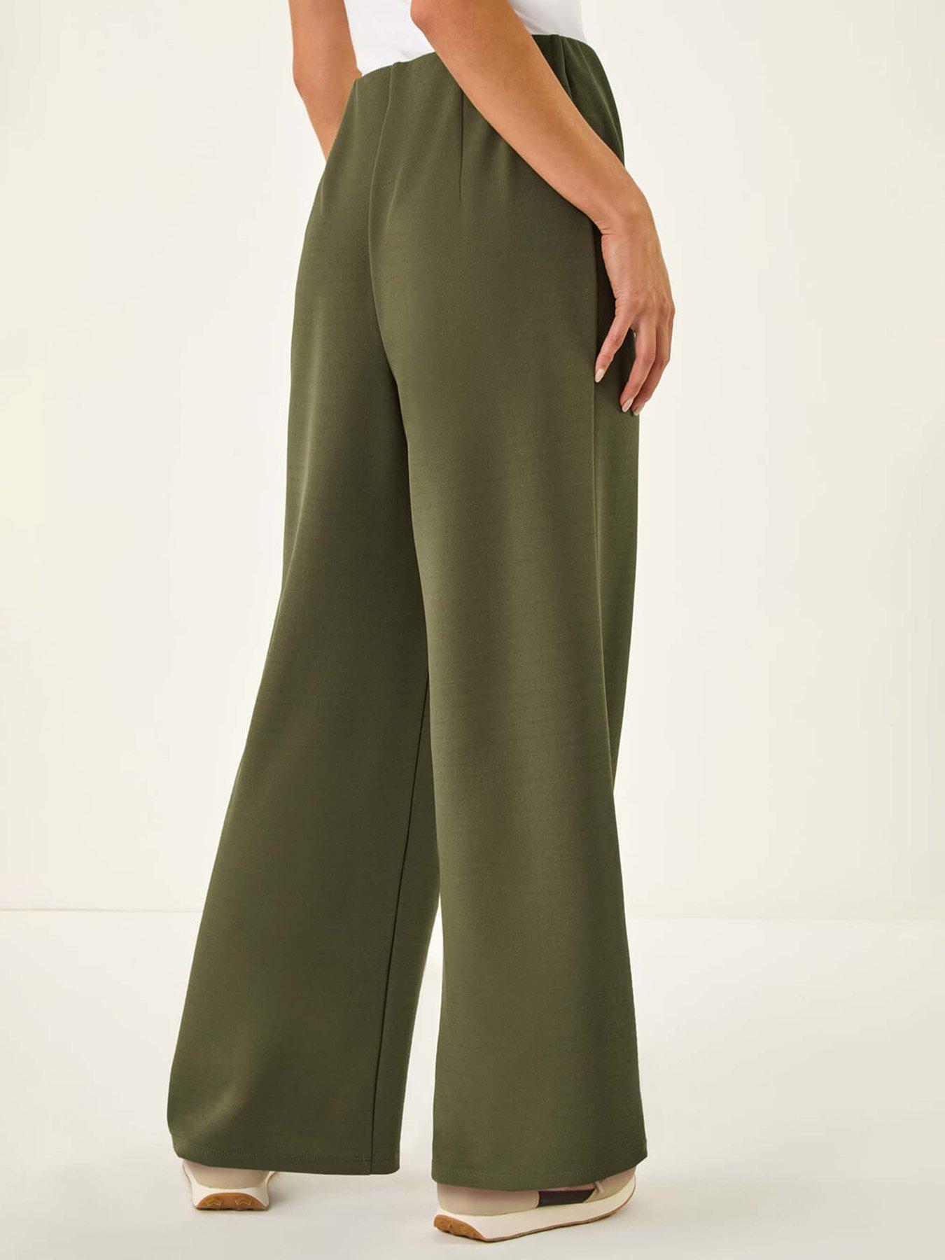 Image 2 of 5 of Roman Petite Wide Leg Stretch Trouser