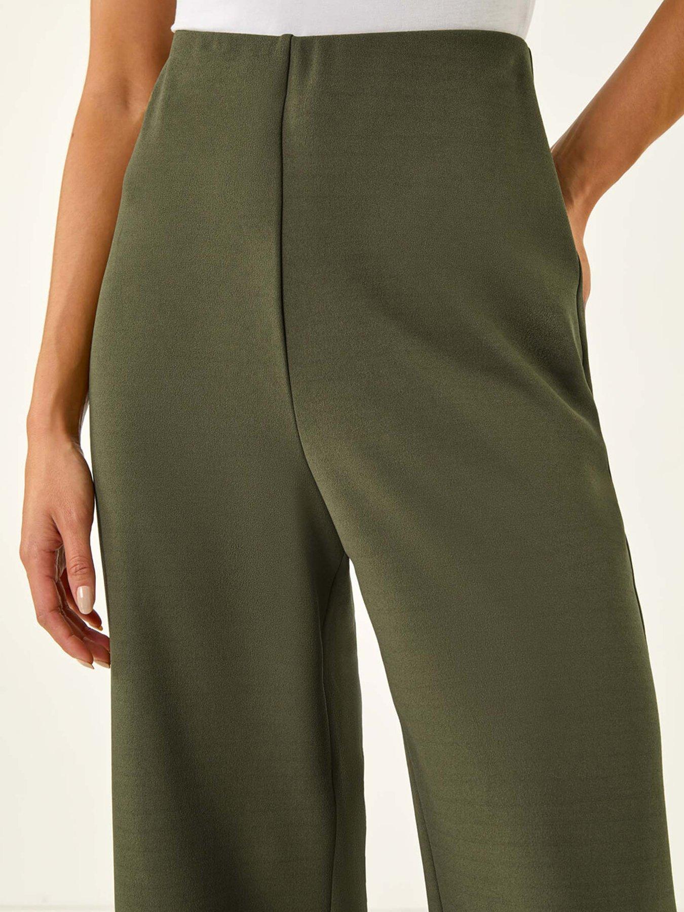 Image 5 of 5 of Roman Petite Wide Leg Stretch Trouser