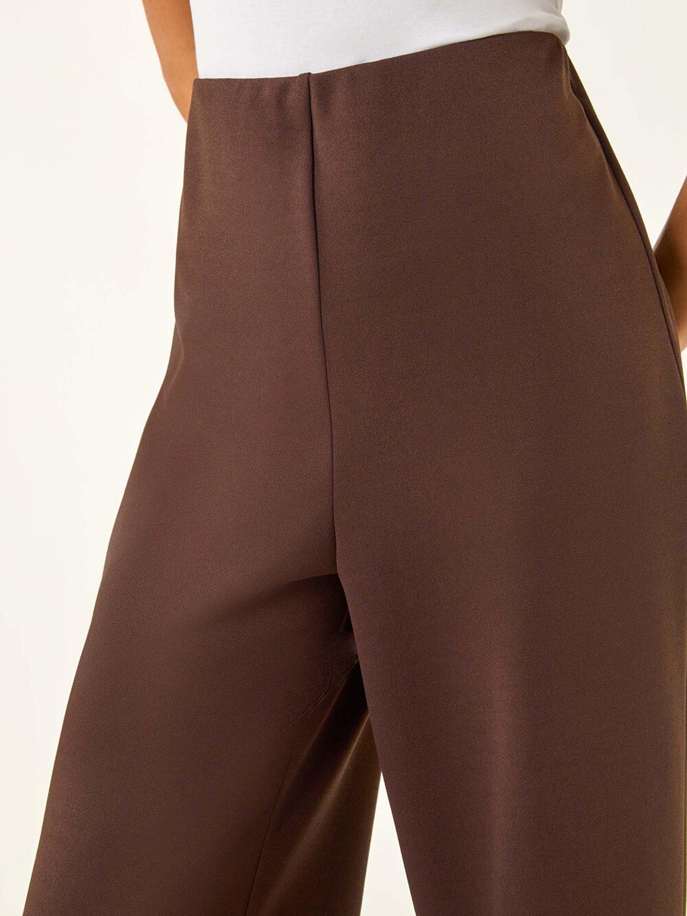 Image 5 of 5 of Roman Petite Wide Leg Stretch Trouser