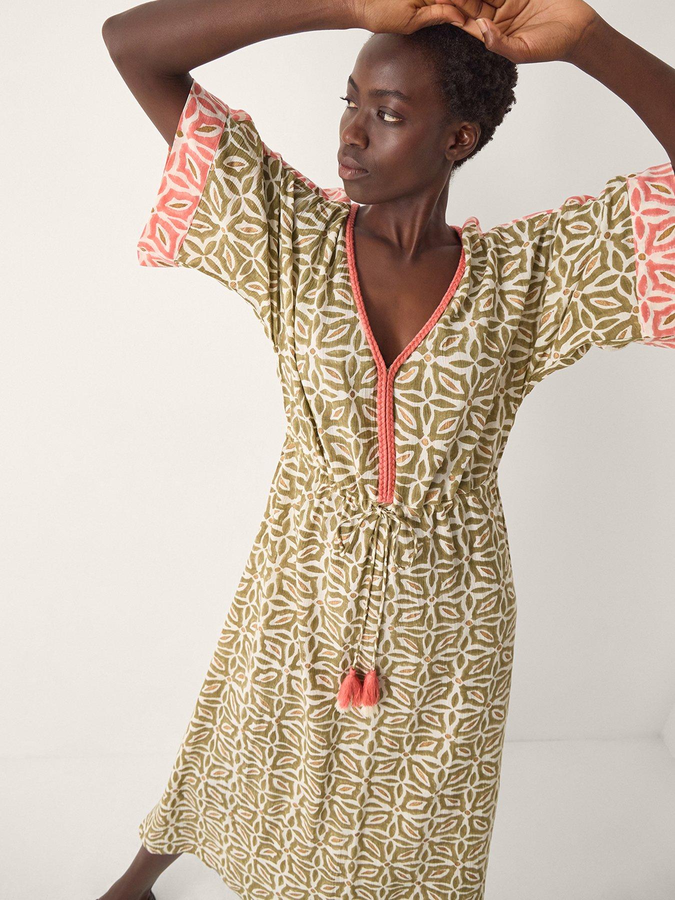 Monsoon Elma Printed Dress