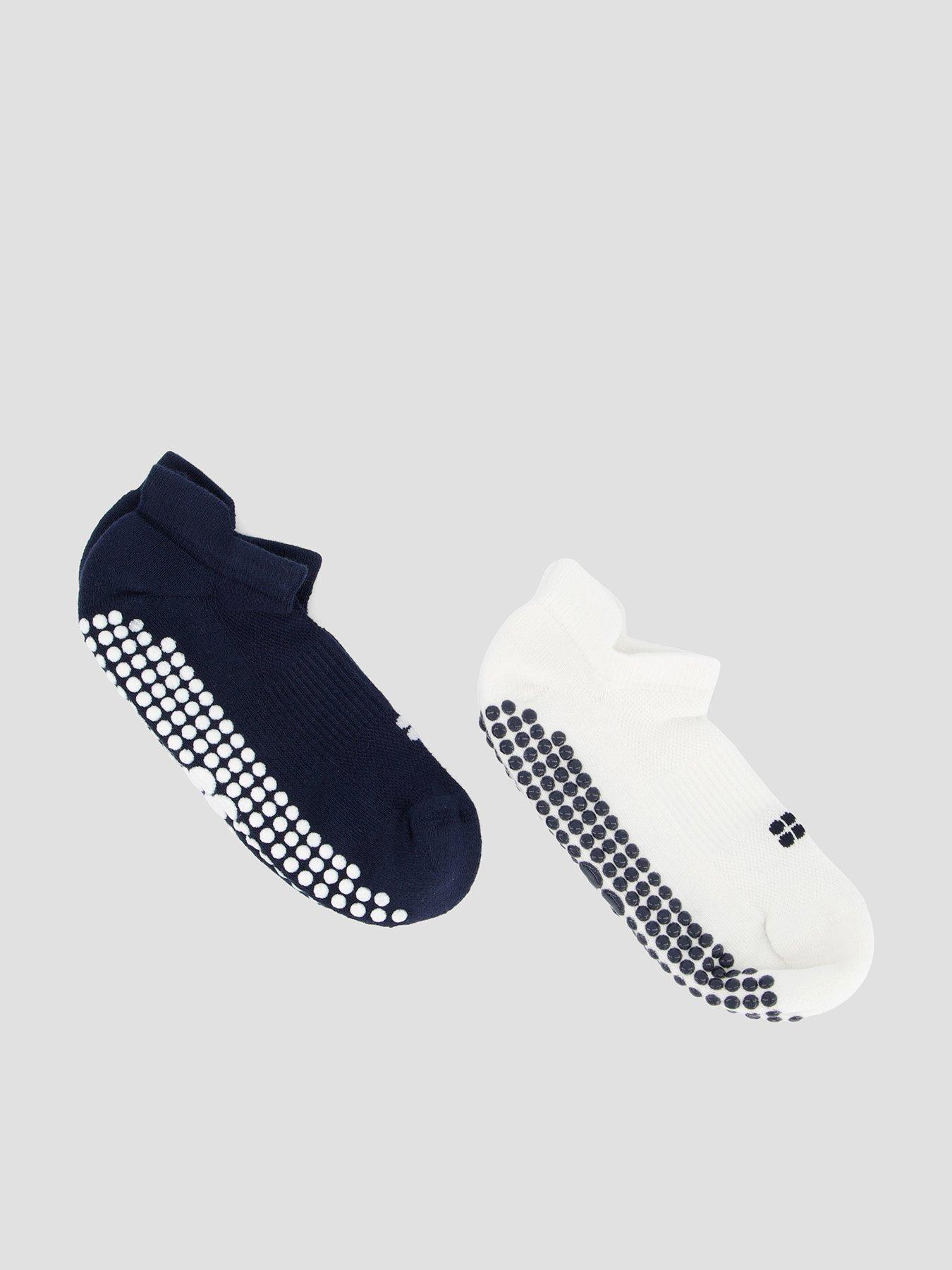 Sweaty Betty Womens Training Reformer Trainer Gripper Socks - Navy