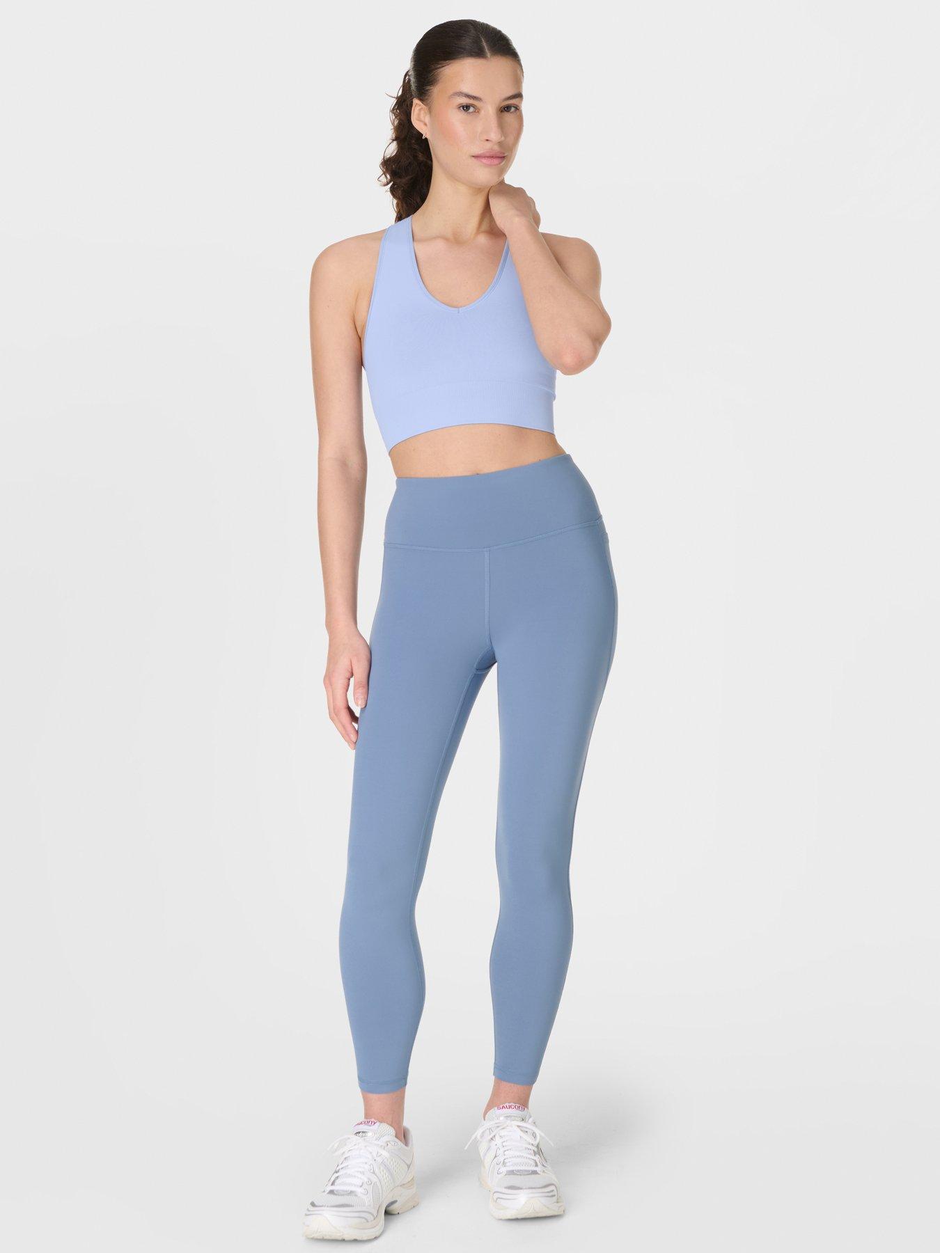 Sweaty Betty Womens Training Power 7/8 Workout Leggings - Blue