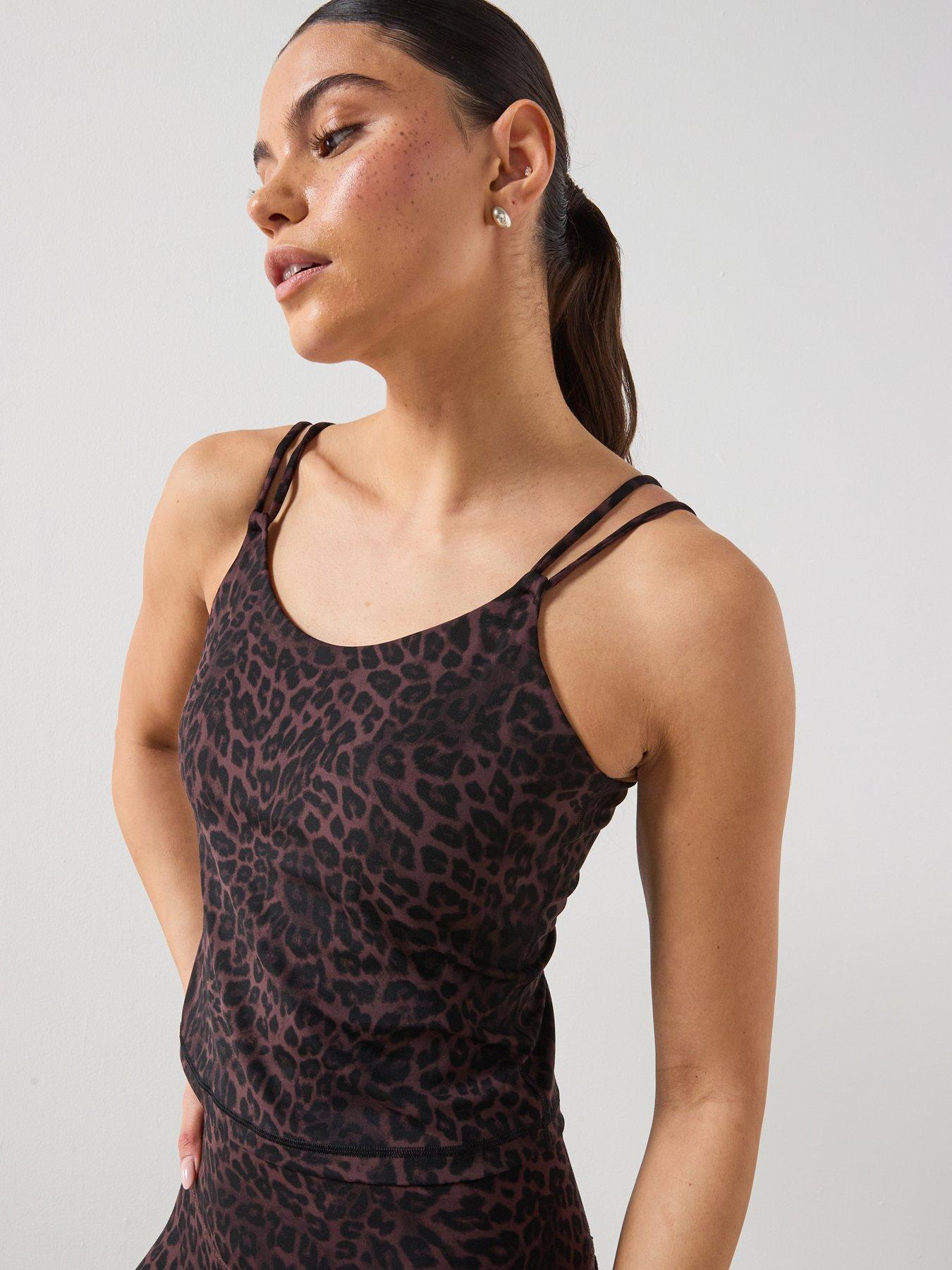 Sweaty Betty Womens Training Ultimate Studio Twin Strap Bra Tank - Brown