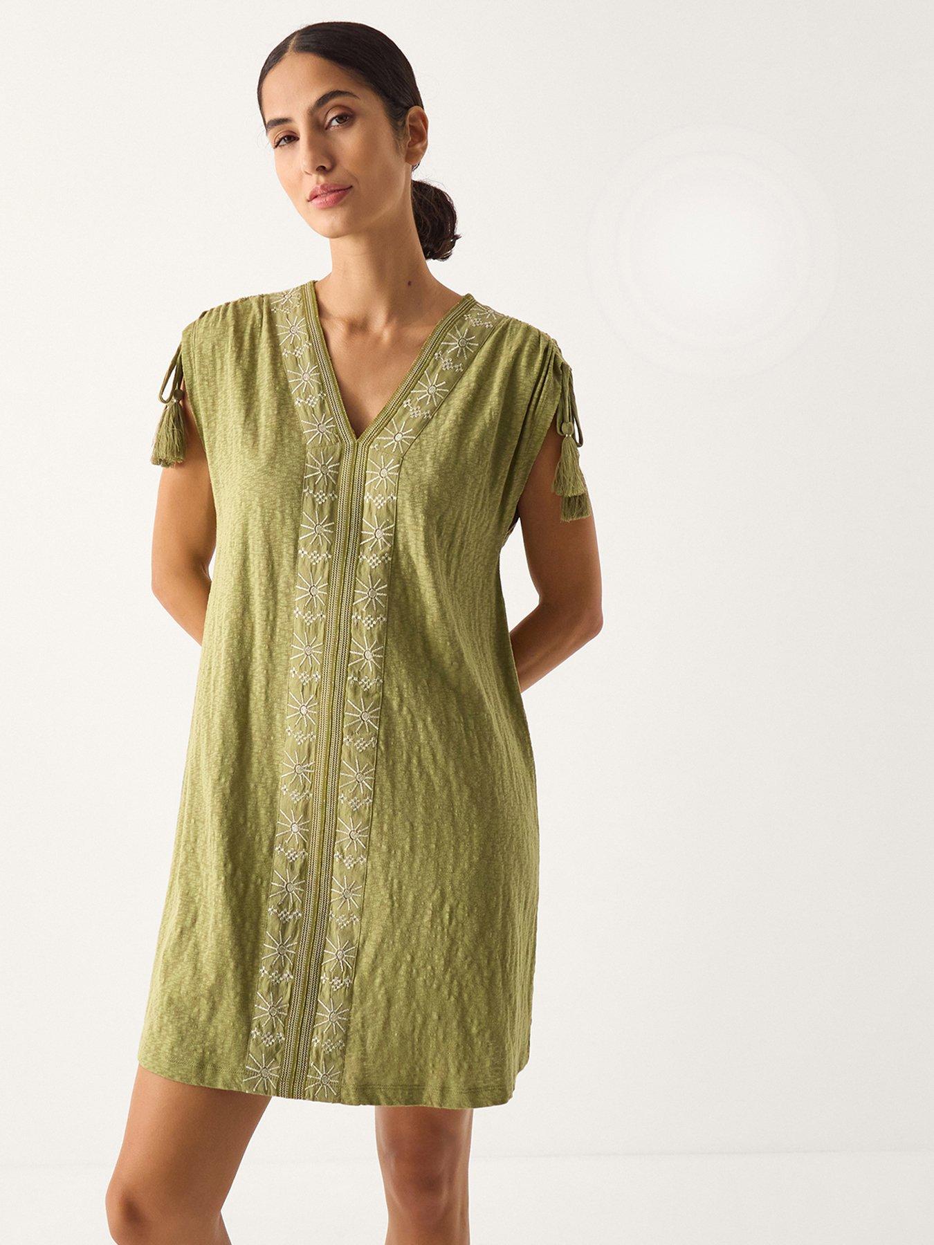  image of monsoon-julie-emb-kaftan