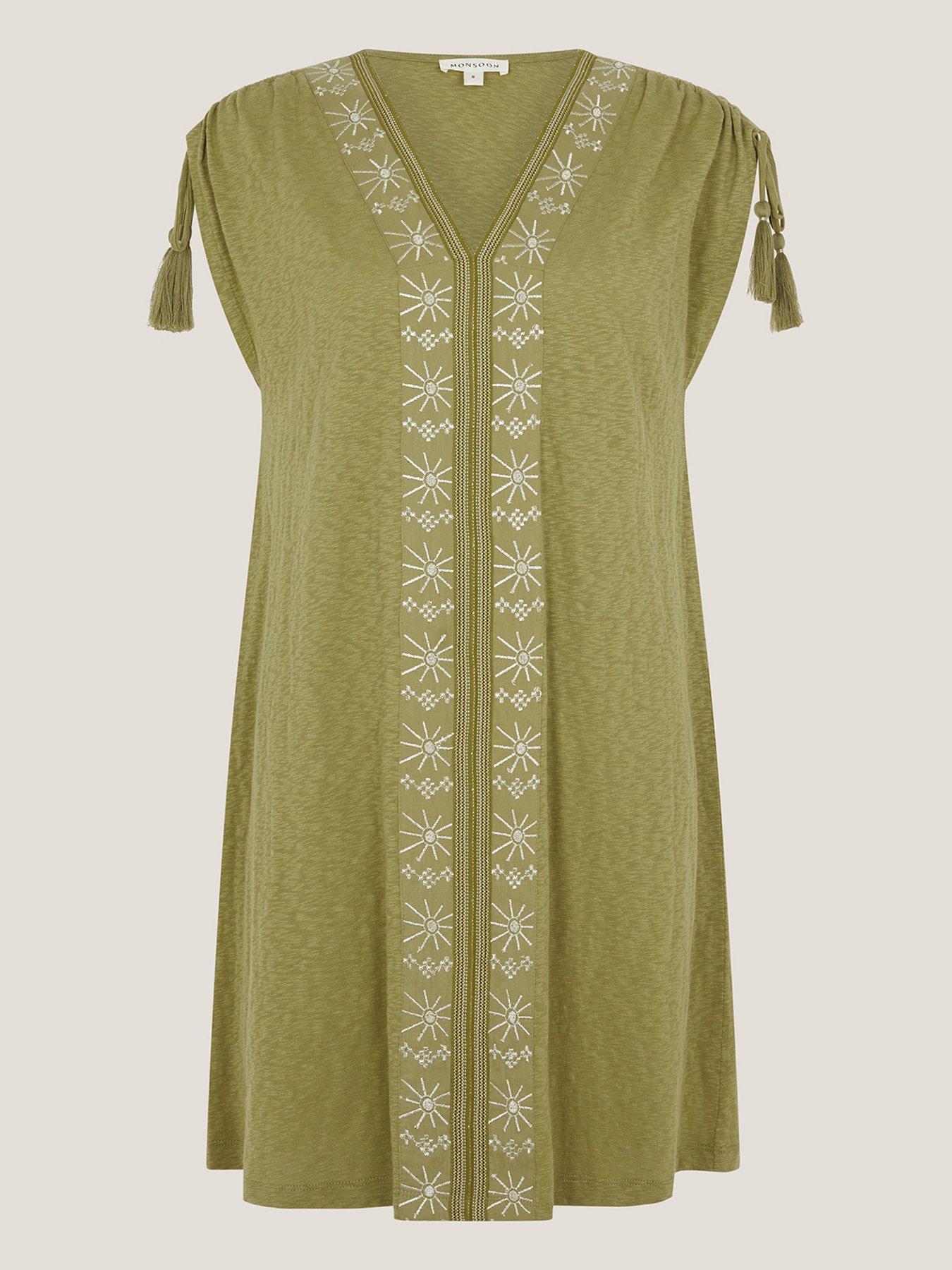 image of monsoon-julie-emb-kaftan