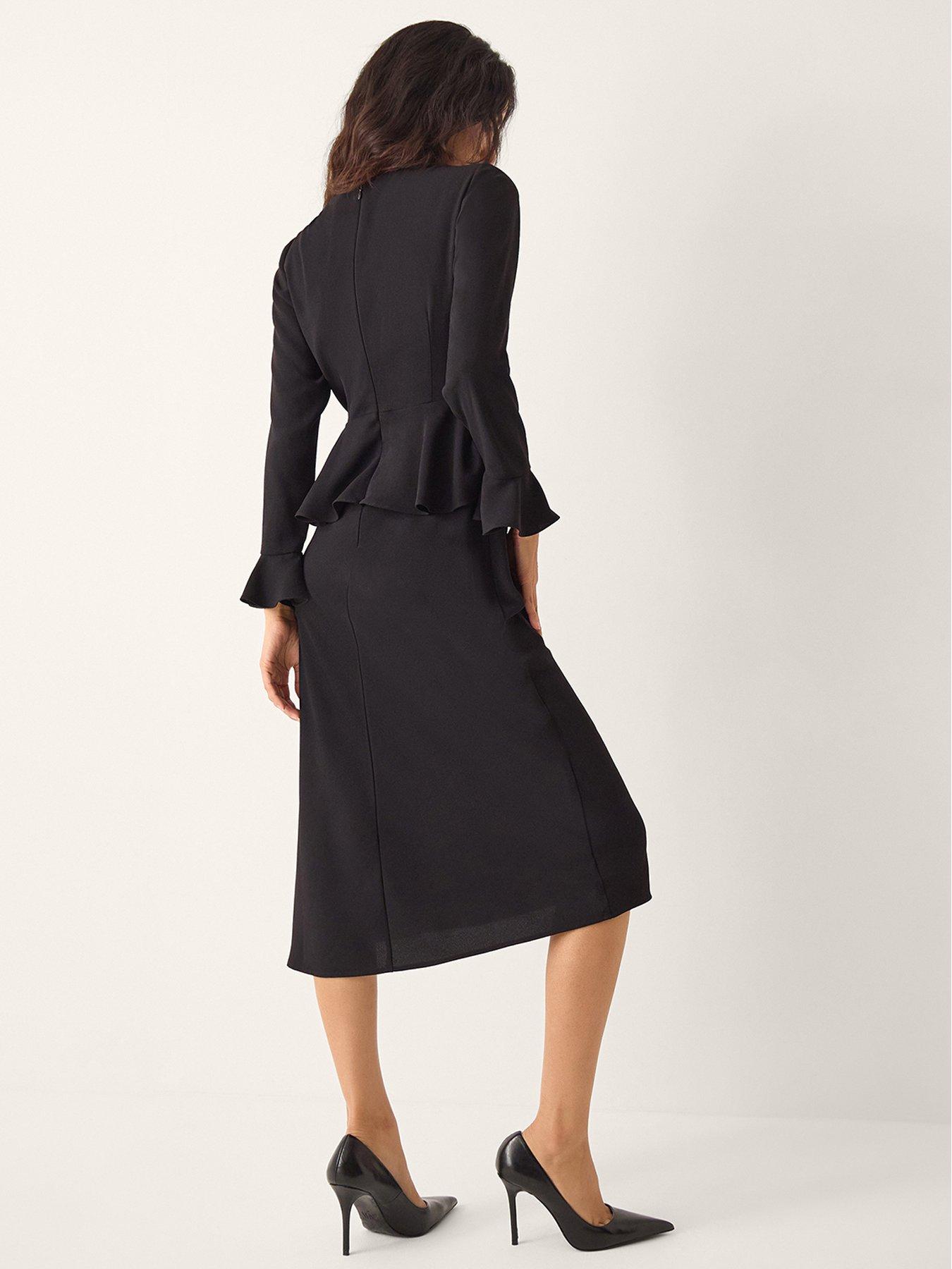Image 2 of 5 of Monsoon Willow Black Dress