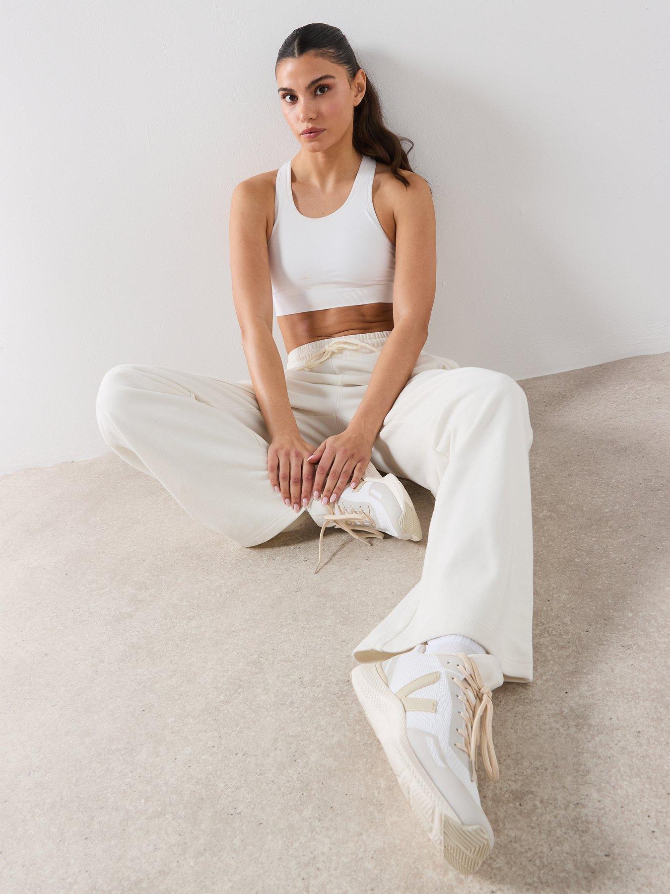 Image 4 of 6 of Sweaty Betty Womens Training Revive Track Pant - Off White