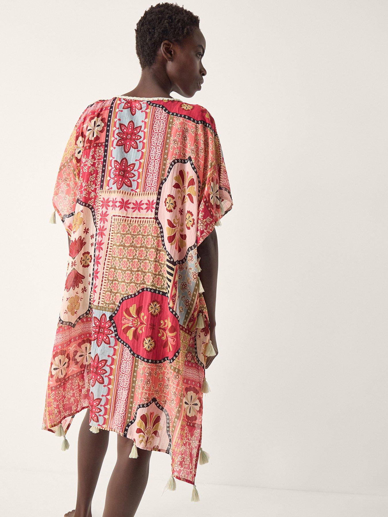 Image 2 of 4 of Monsoon Patti Printed Kaftan