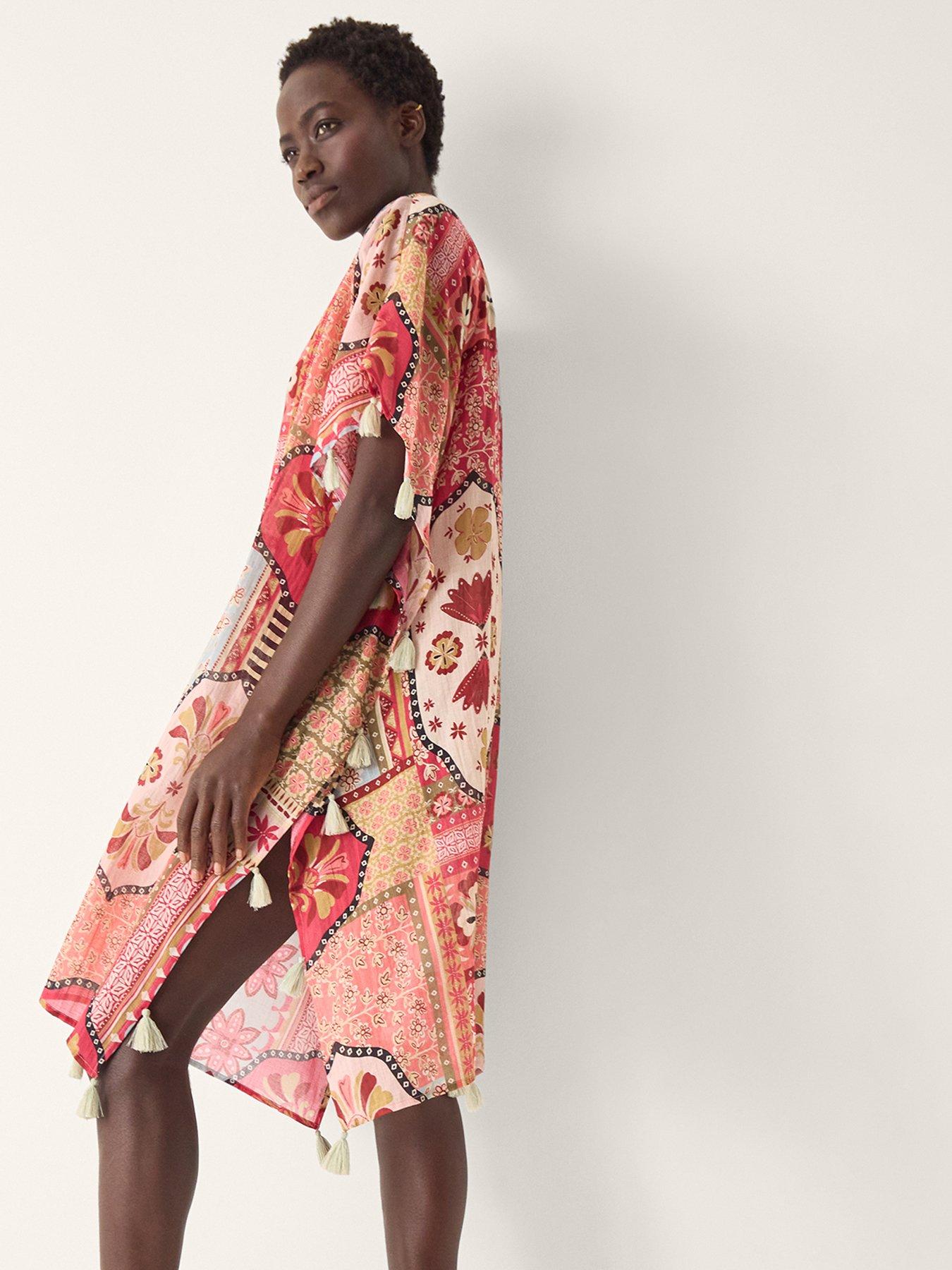 Image 3 of 4 of Monsoon Patti Printed Kaftan