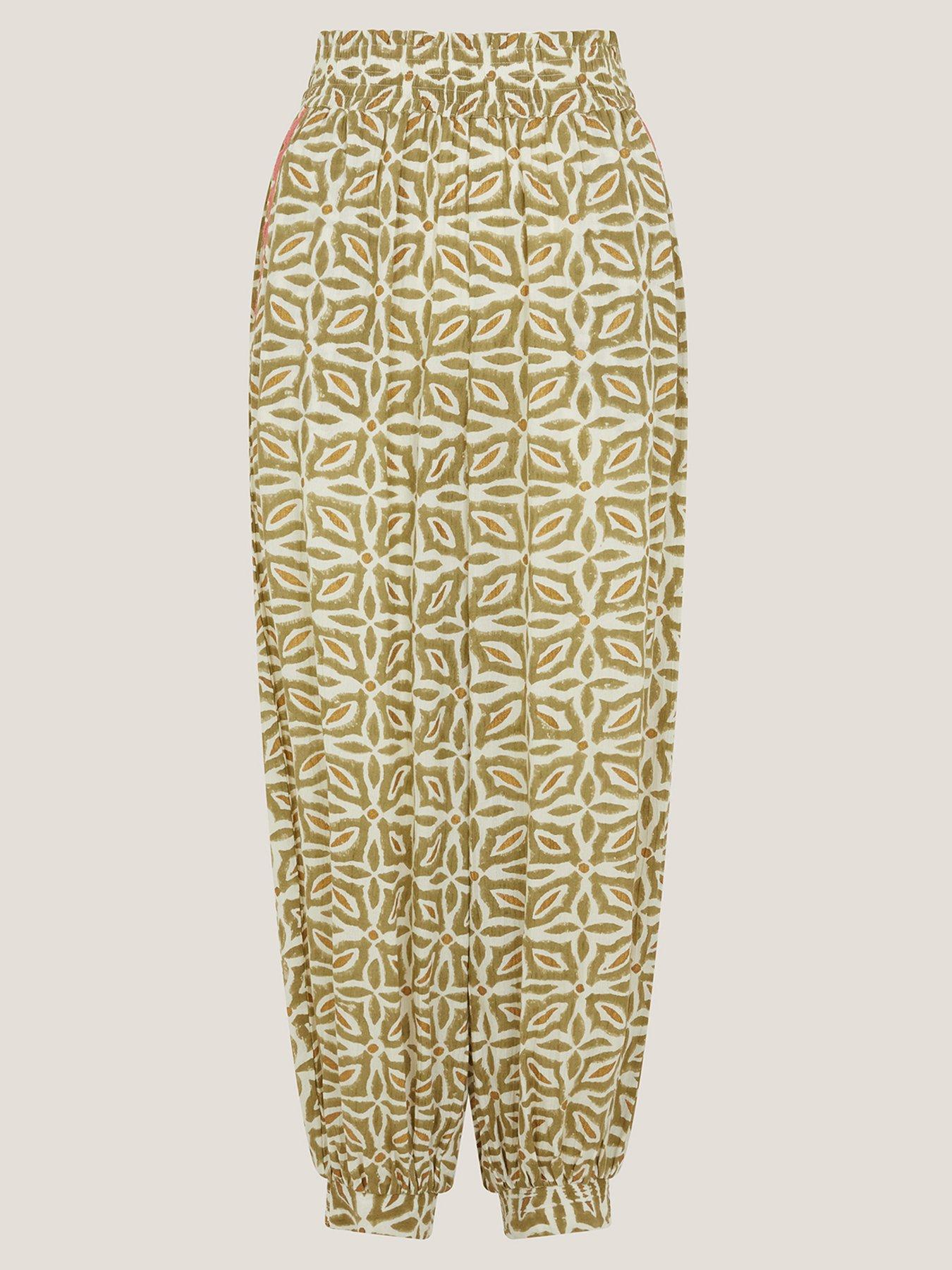  image of monsoon-elma-printed-trousers