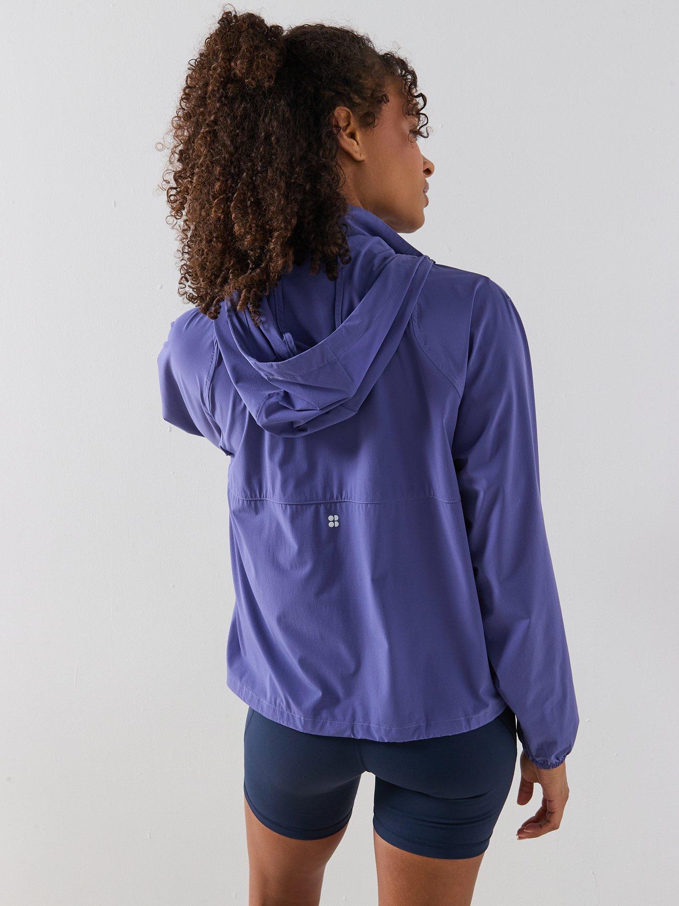 Sweaty Betty Womens Running Ultimate Run Packaway Jacket - Blue