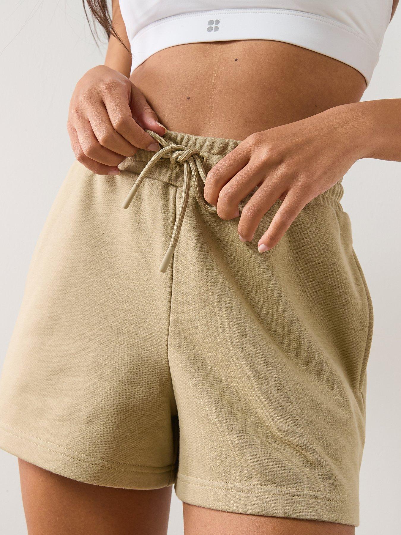 Image 5 of 6 of Sweaty Betty Revive Boxy Shorts - Bay Green