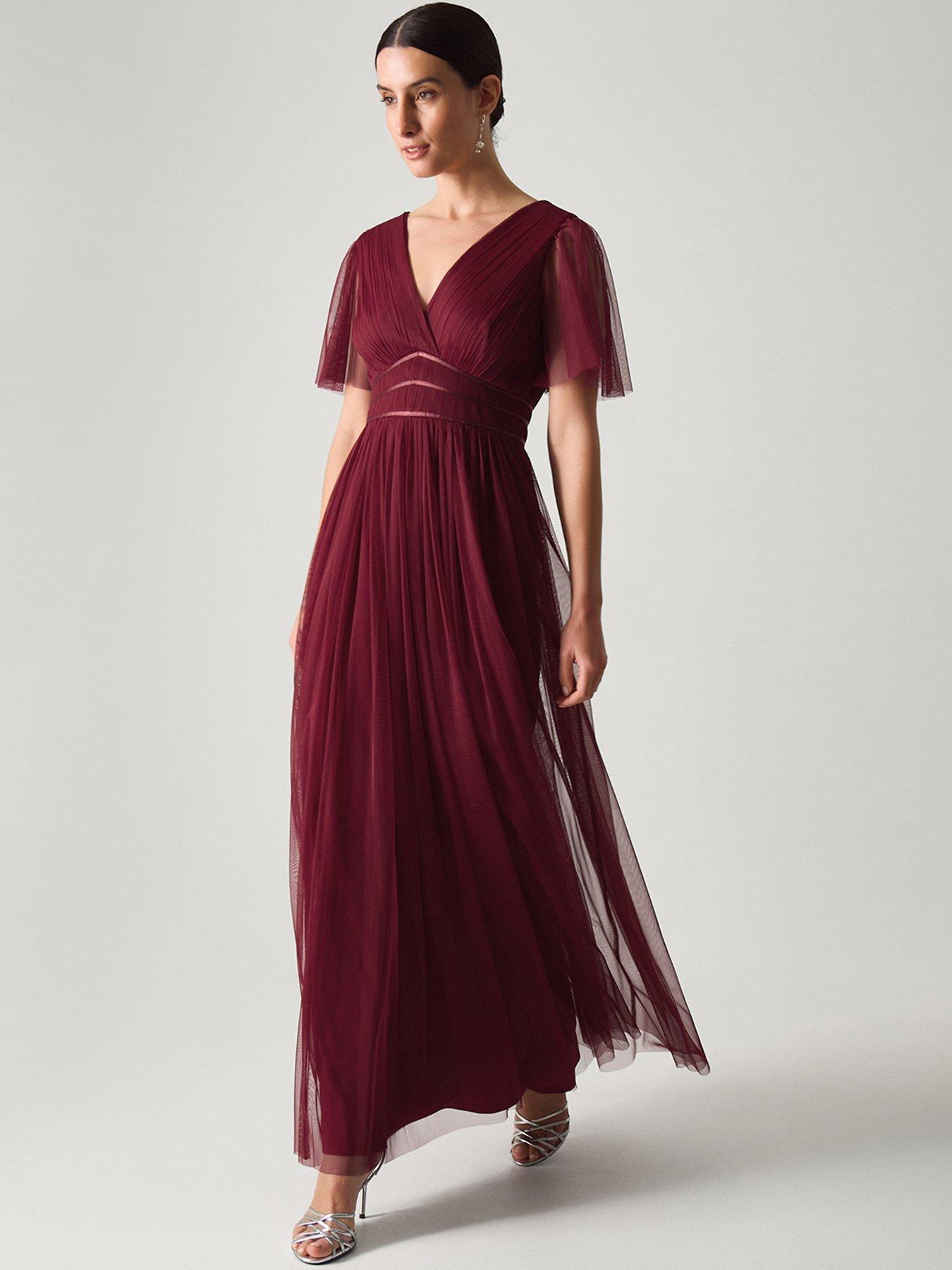  image of monsoon-emily-mesh-dress