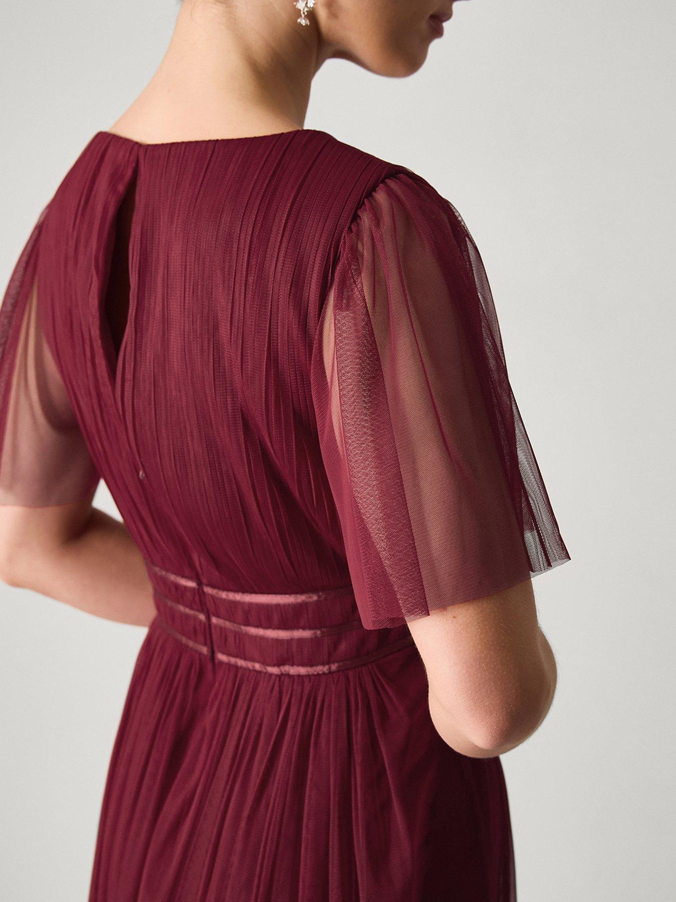 image of monsoon-emily-mesh-dress