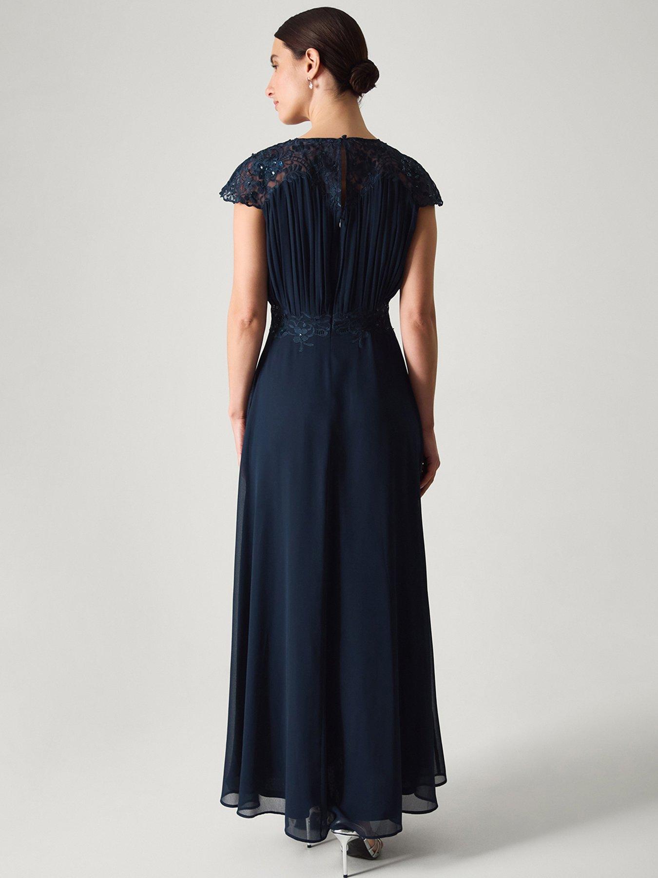 Image 2 of 5 of Monsoon Elodie Chiffon Dress