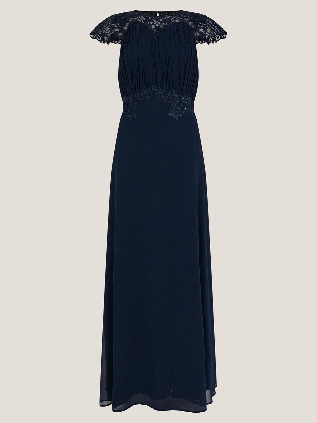 Image 3 of 5 of Monsoon Elodie Chiffon Dress
