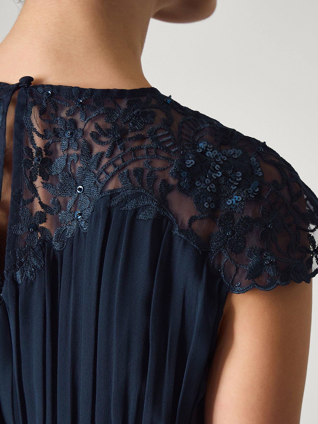 Image 4 of 5 of Monsoon Elodie Chiffon Dress