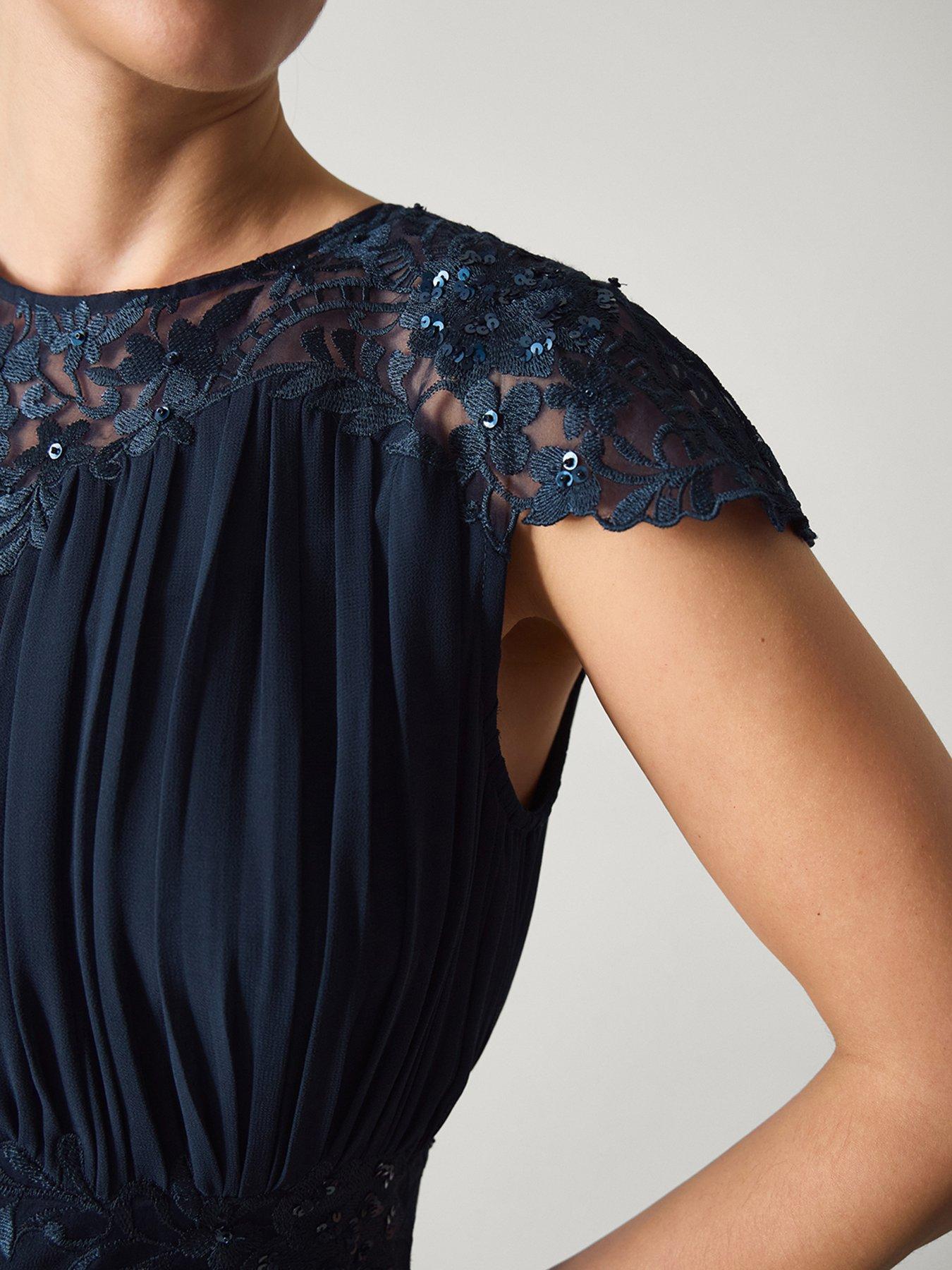 Image 5 of 5 of Monsoon Elodie Chiffon Dress