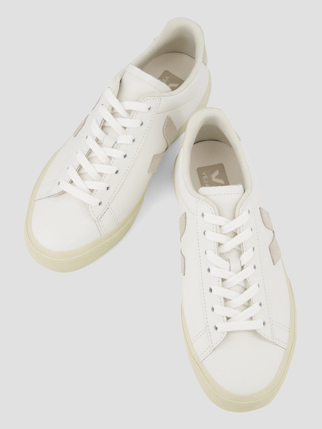 Image 3 of 6 of Veja Campo Leather White Natural 40 Trainers - White
