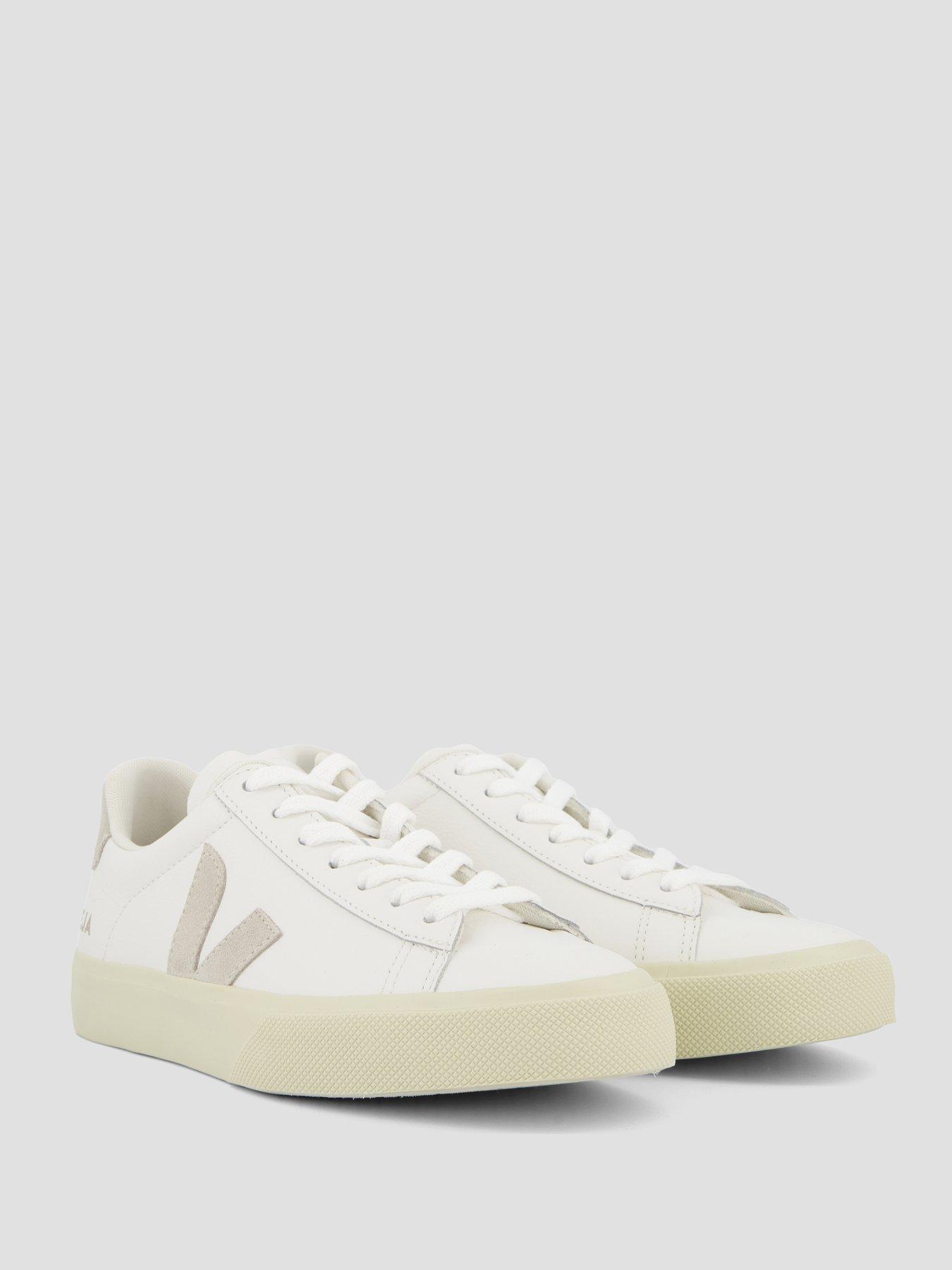 Image 6 of 6 of Veja Campo Leather White Natural 40 Trainers - White