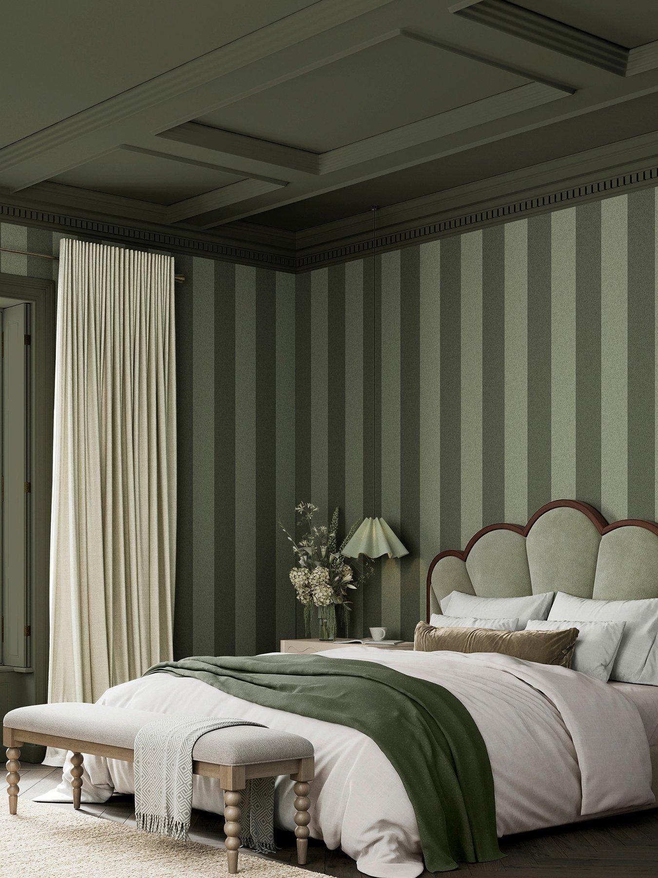 Superfresco Easy Regent Stripe Forest Wallpaper