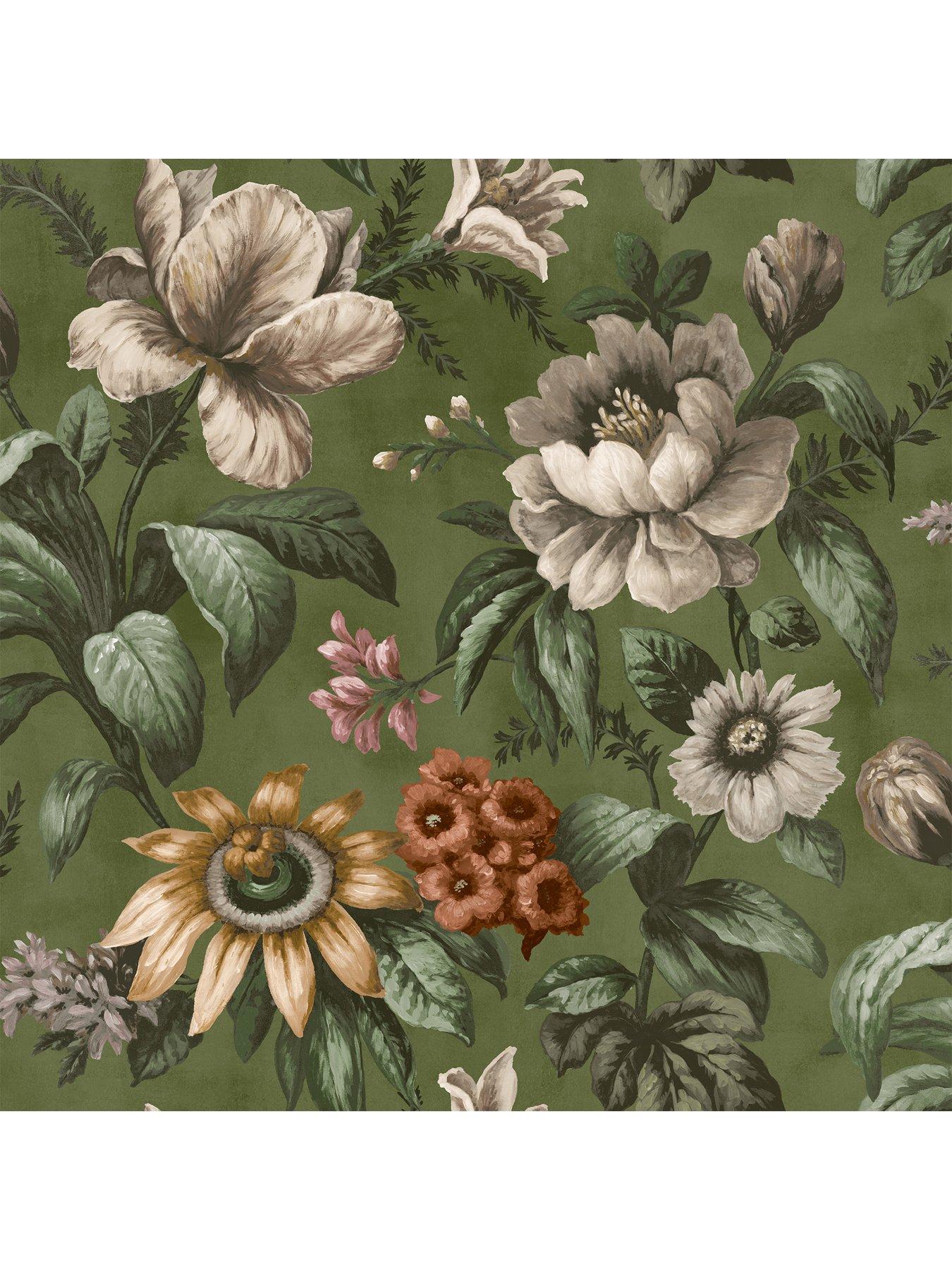  image of superfresco-easy-gardenia-forest-wallpaper