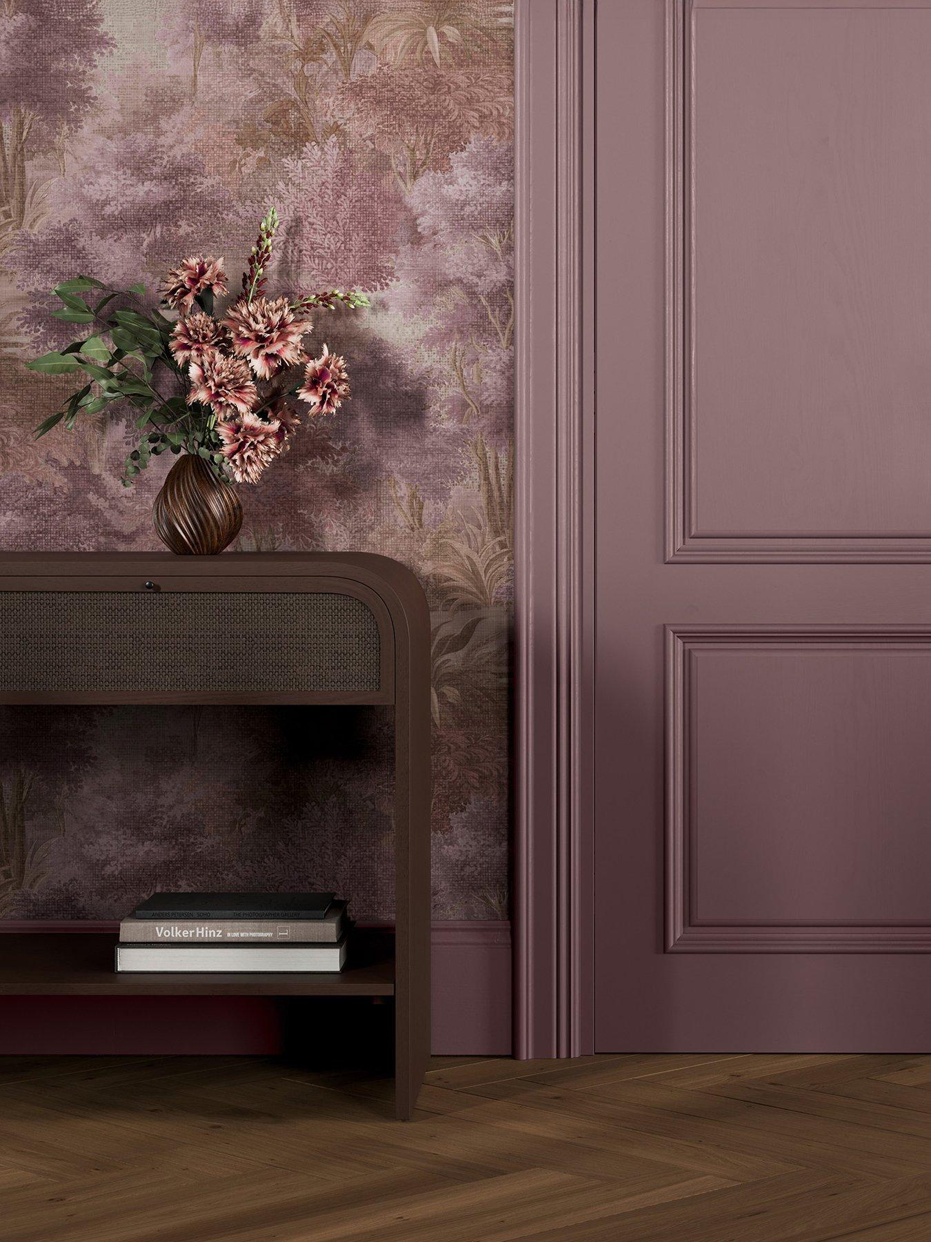 front image of superfresco-easy-sylva-thistle-wallpaper