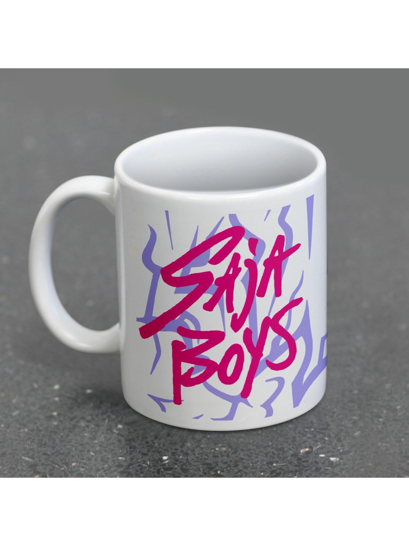 Image 2 of 4 of Netflix K-pop Demon Hunters (saja Boys Logo) White Pod Mug