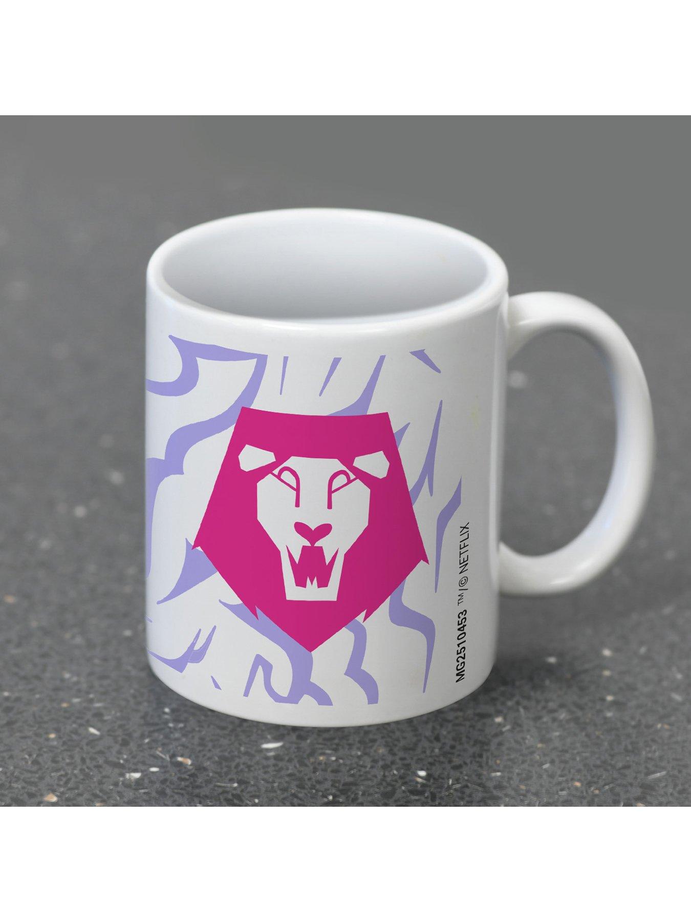 Image 3 of 4 of Netflix K-pop Demon Hunters (saja Boys Logo) White Pod Mug