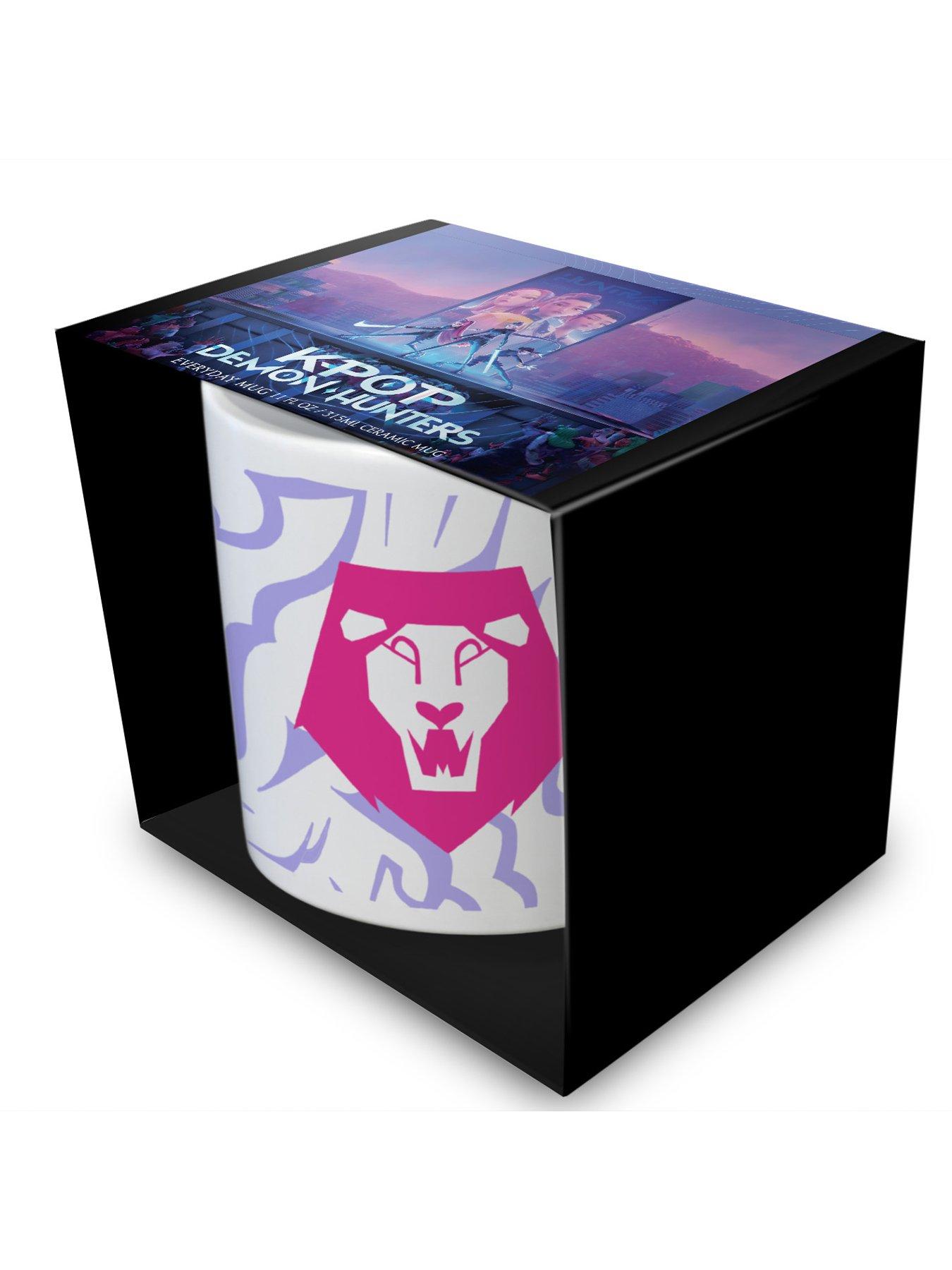 Image 4 of 4 of Netflix K-pop Demon Hunters (saja Boys Logo) White Pod Mug