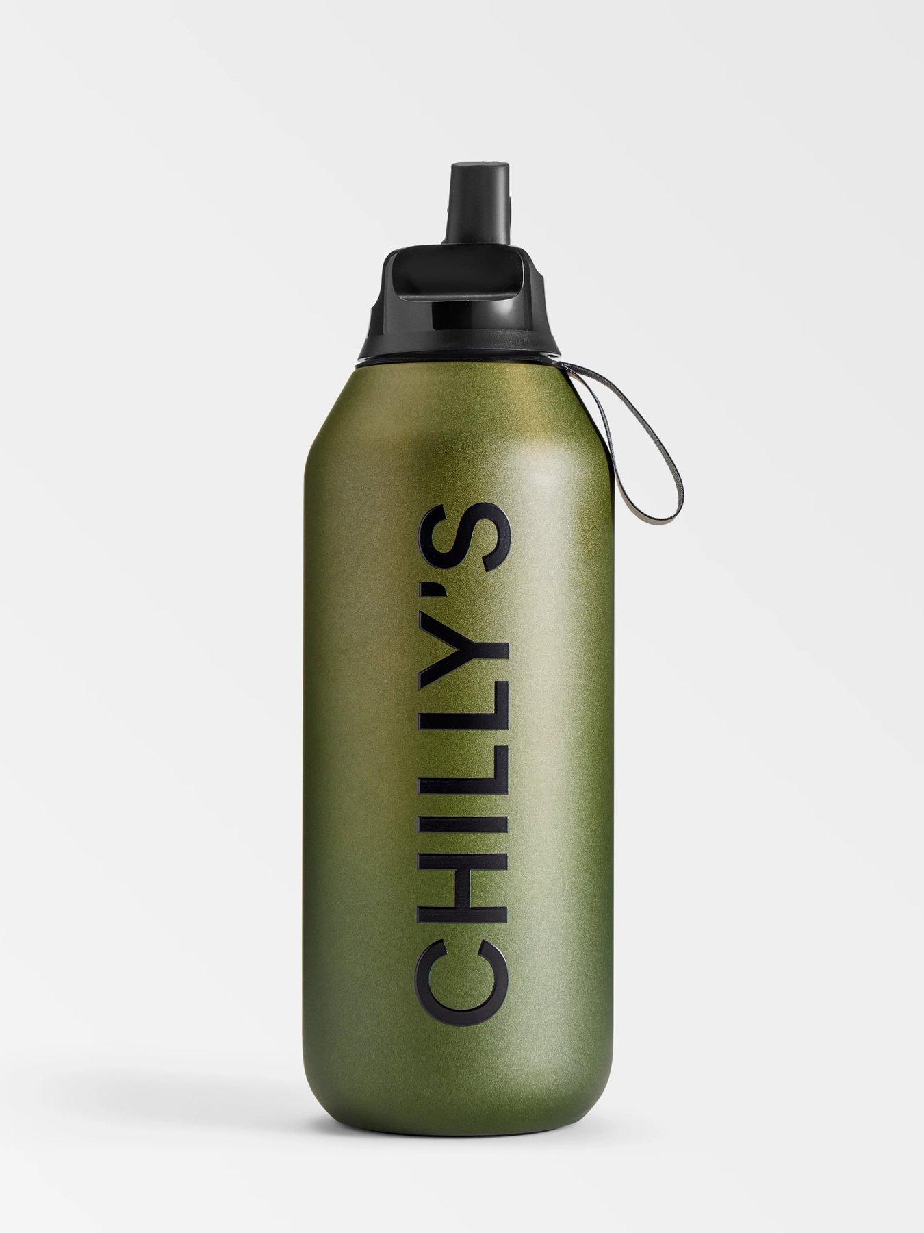 Image 1 of 5 of Chilly's Chillys S2 Flip Bottle Ombre Moss