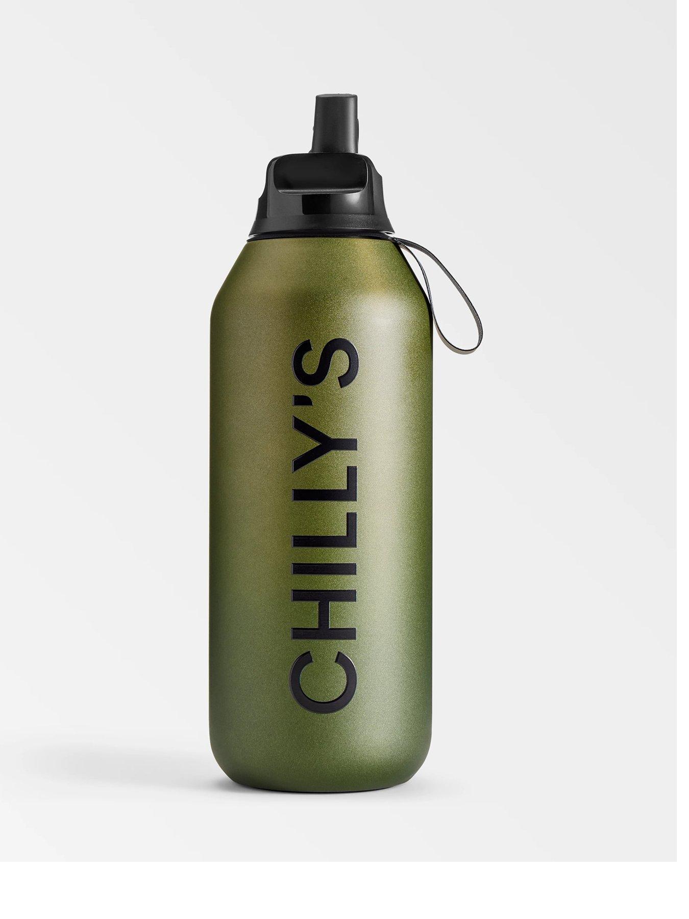 Image 2 of 5 of Chilly's Chillys S2 Flip Bottle Ombre Moss
