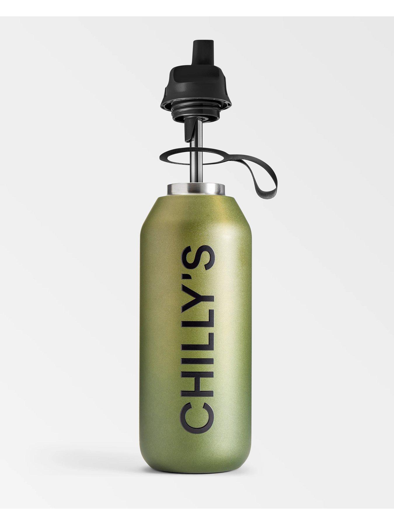 Image 3 of 5 of Chilly's Chillys S2 Flip Bottle Ombre Moss