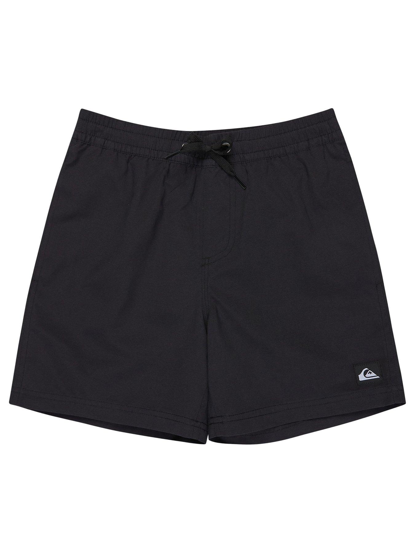 Quiksilver Boys Everyday Volley 14inch Swim Shorts - Black
