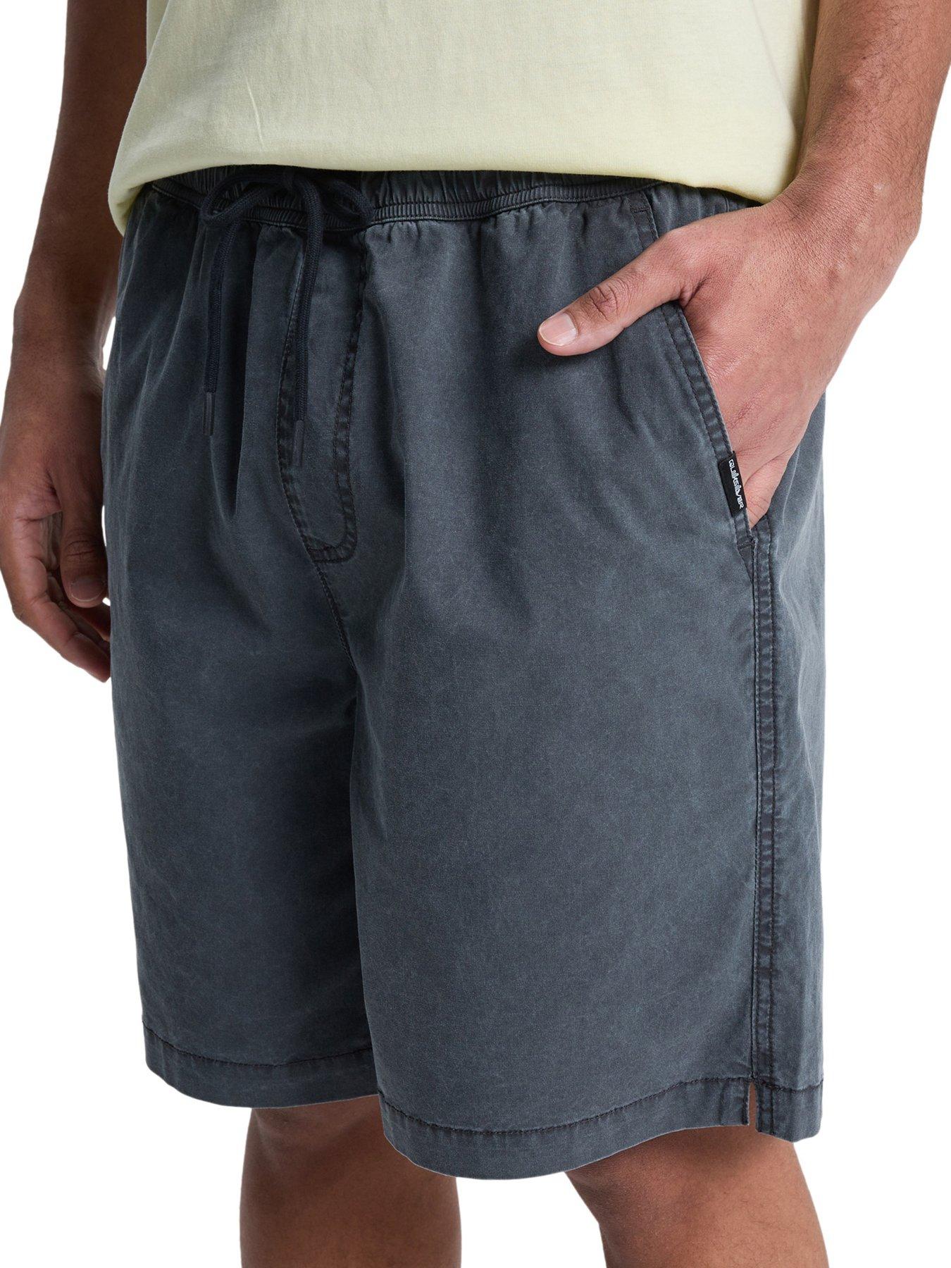 Quiksilver Mens Taxer 19-Inch Shorts - Black