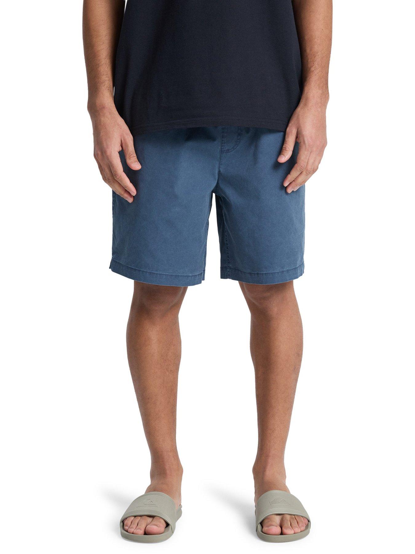 Quiksilver Mens Taxer 19- Inch Shorts - Navy
