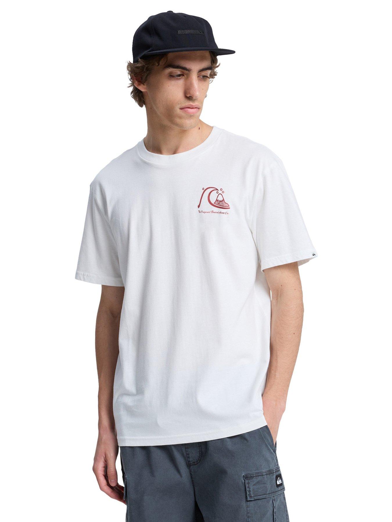 Quiksilver Mens Evo Original T-Shirt - White