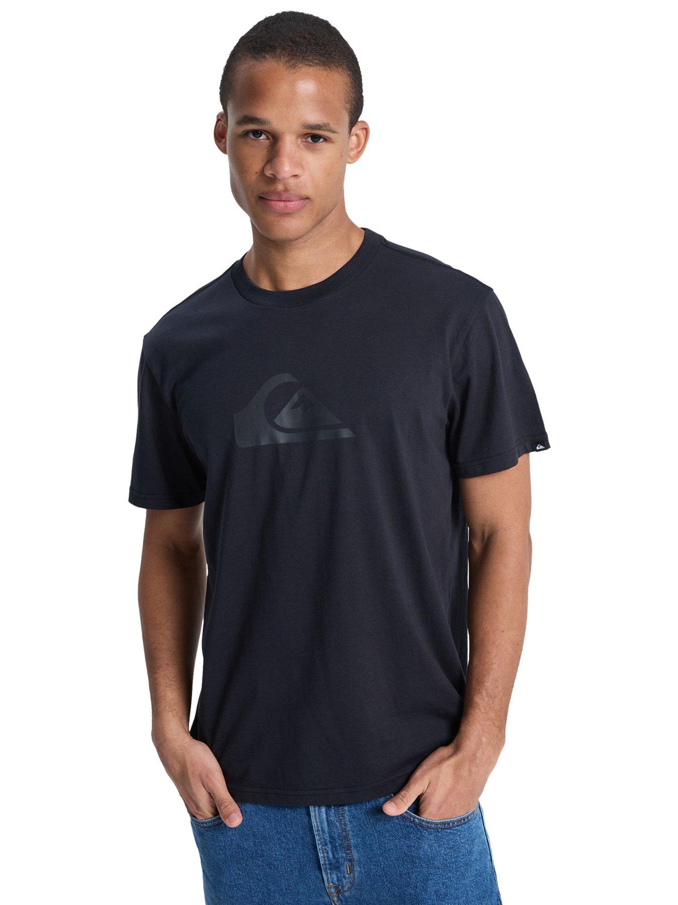 Quiksilver Mens Logo T-Shirt - Black
