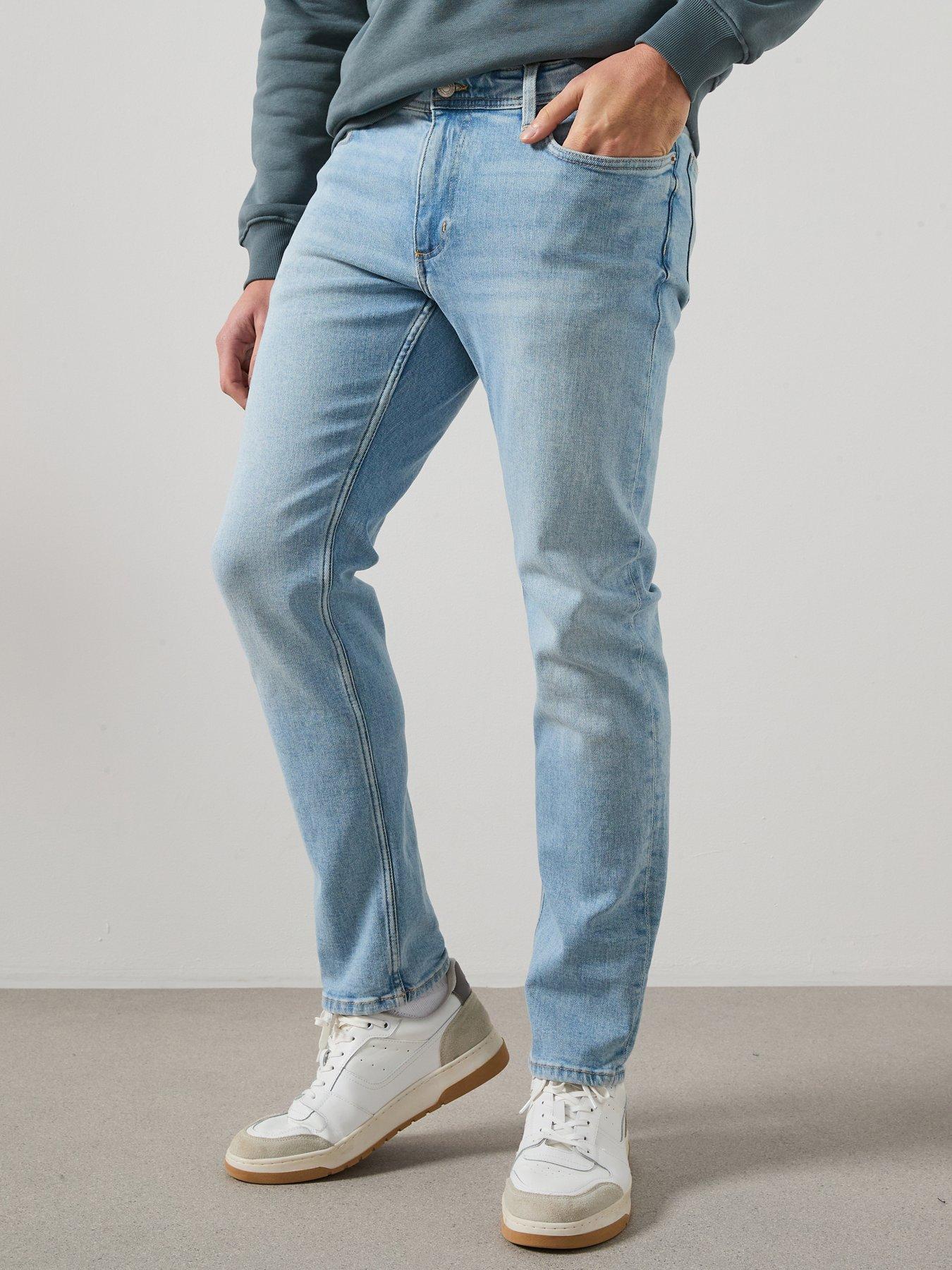 Mango Jan Slim Fit Jeans - Blue