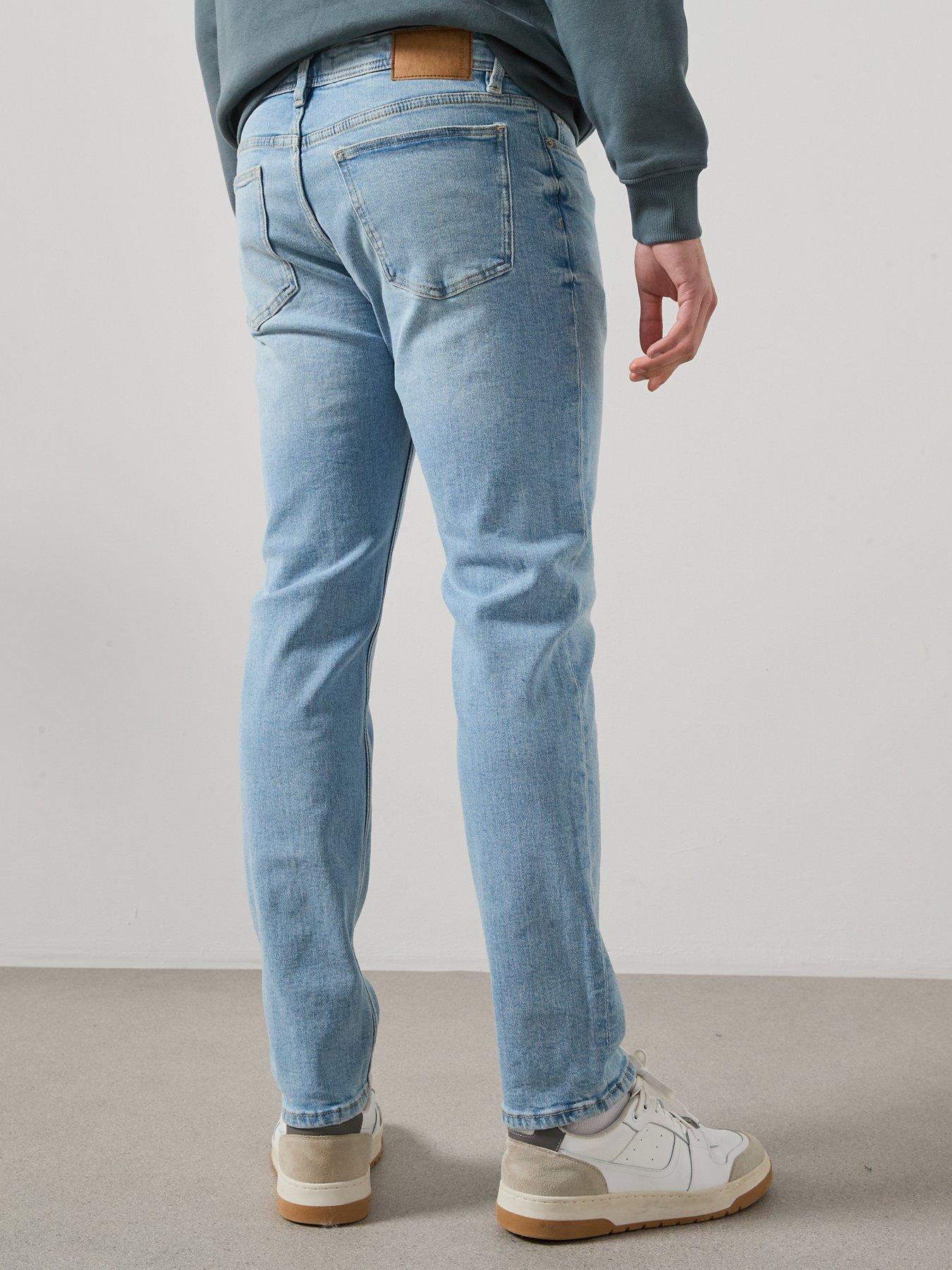Image 2 of 5 of Mango Jan Slim Fit Jeans - Blue