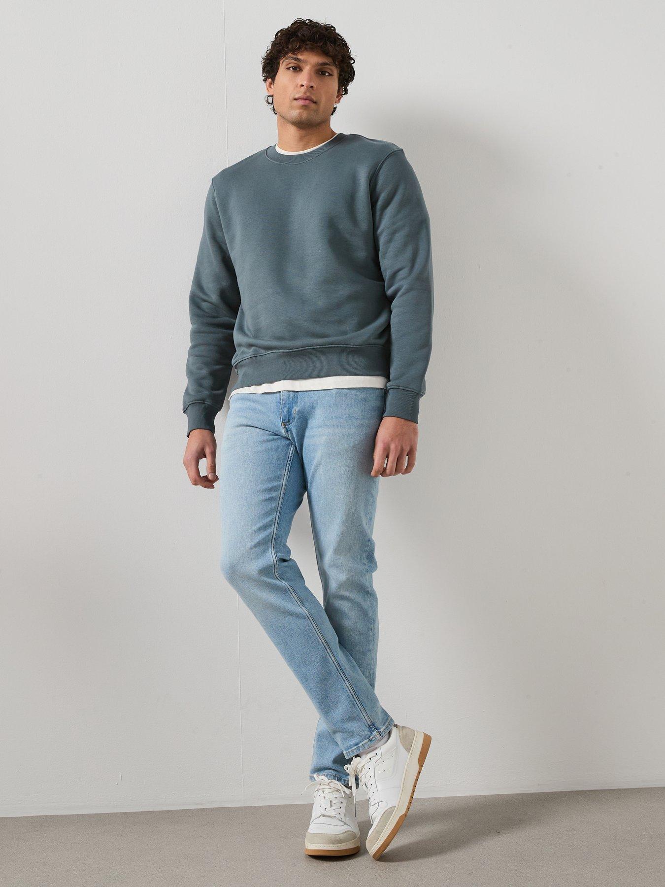 Image 3 of 5 of Mango Jan Slim Fit Jeans - Blue