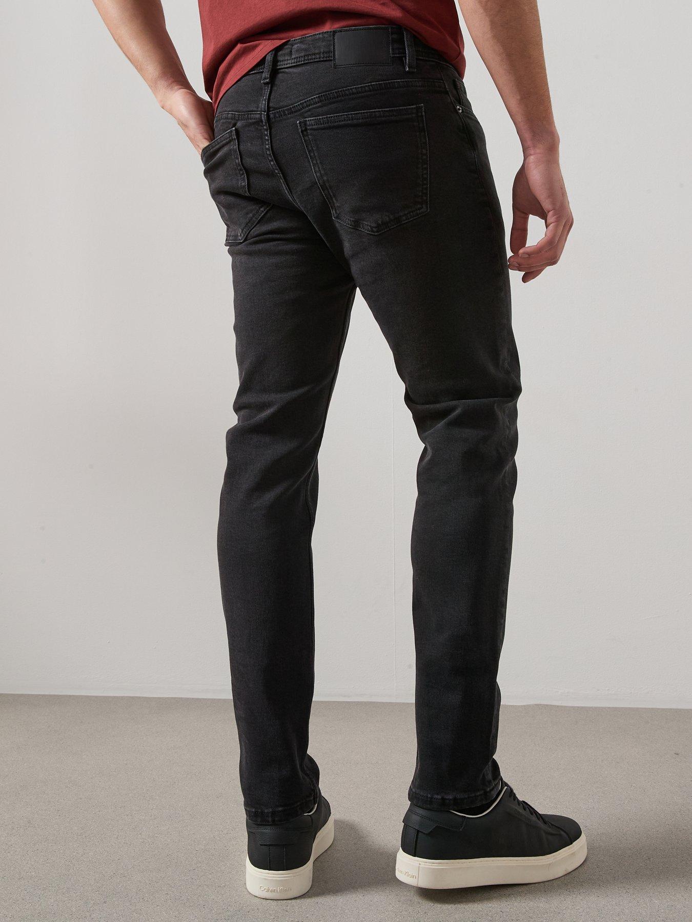  image of mango-jan-slim-fit-jeans-grey