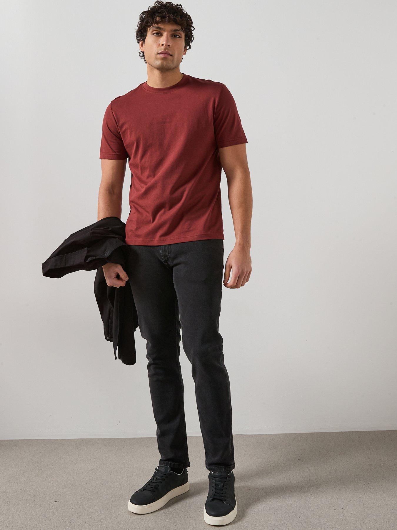  image of mango-jan-slim-fit-jeans-grey