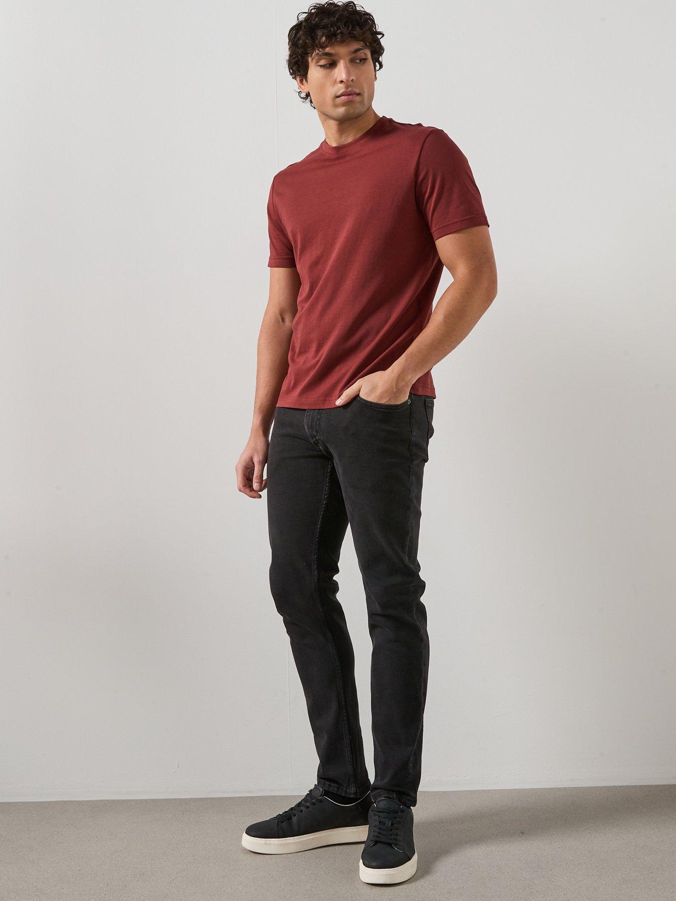  image of mango-jan-slim-fit-jeans-grey