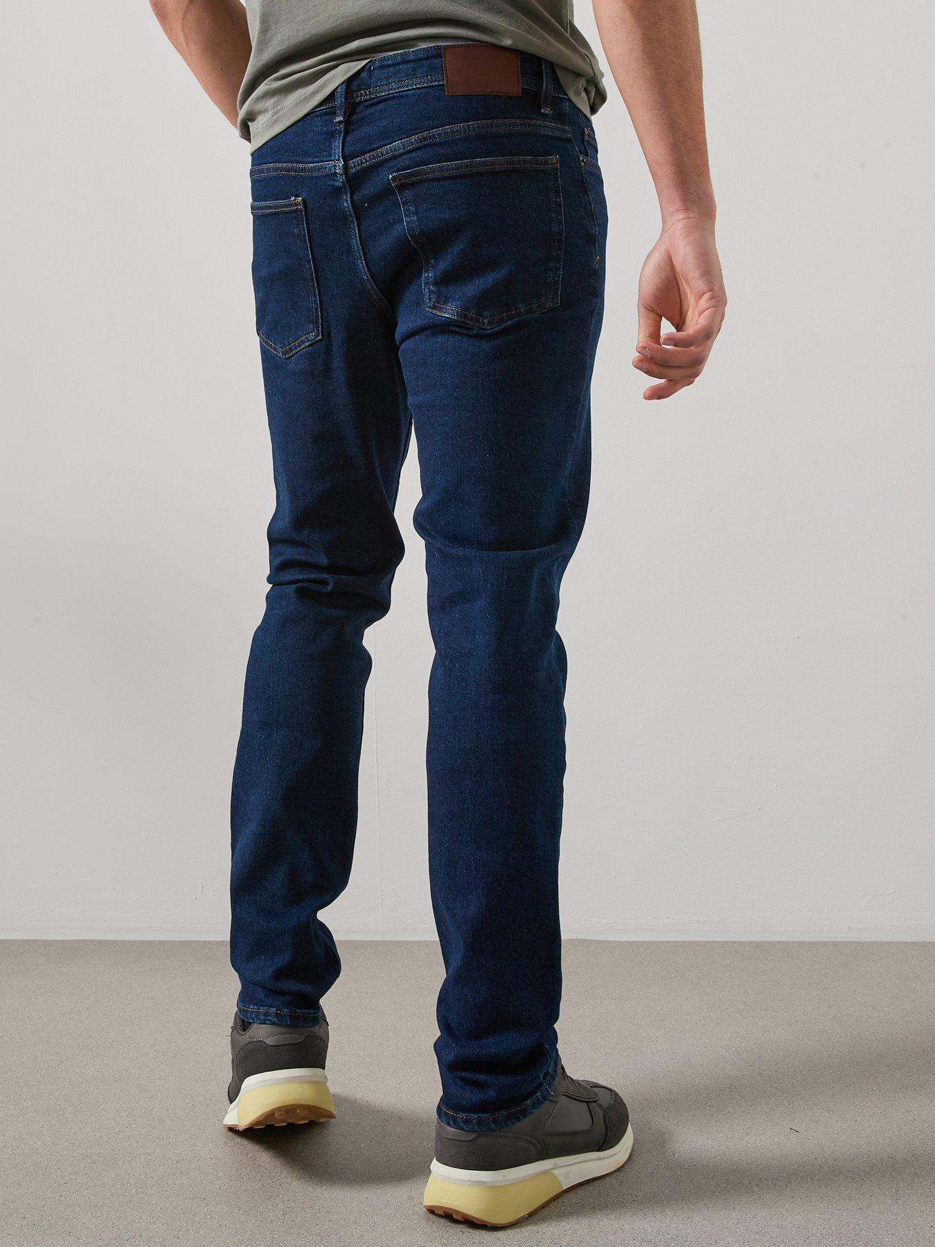  image of mango-jan-slim-fit-jeans-blue